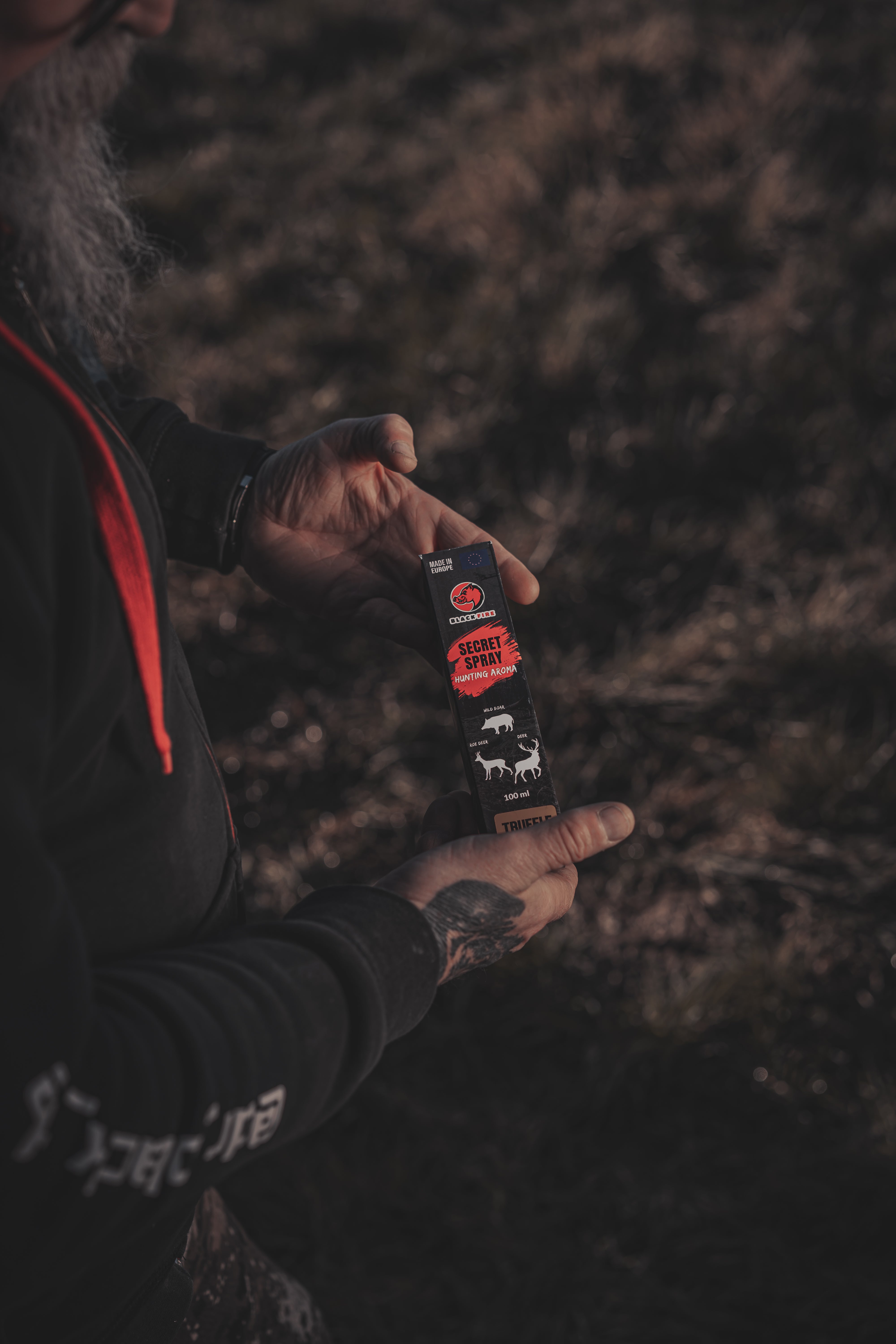 BLACK FIRE Secret Spray Truffel 100 ml Lockstoff für Schwarzwild