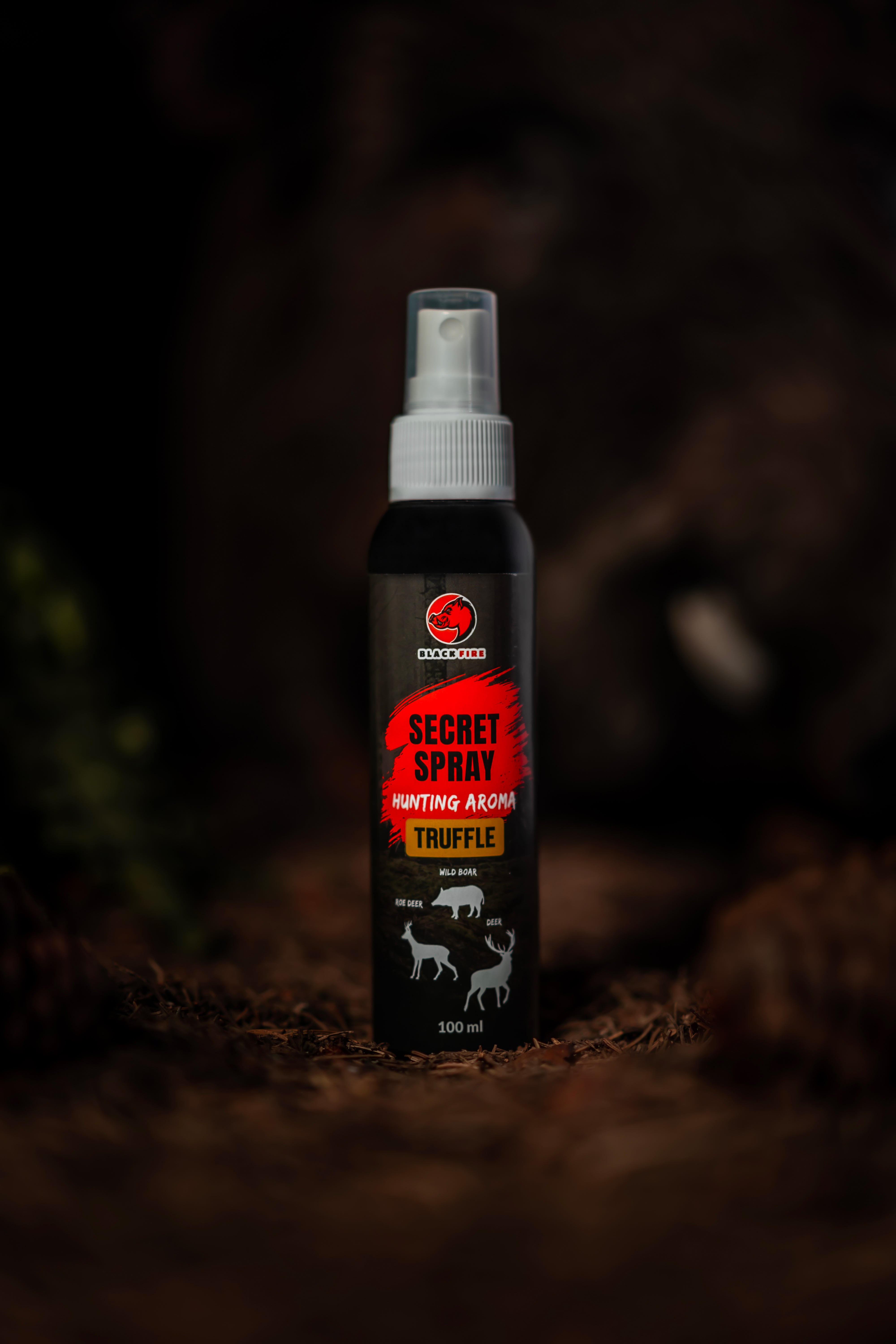 BLACK FIRE Secret Spray Truffel 100 ml Lockstoff für Schwarzwild