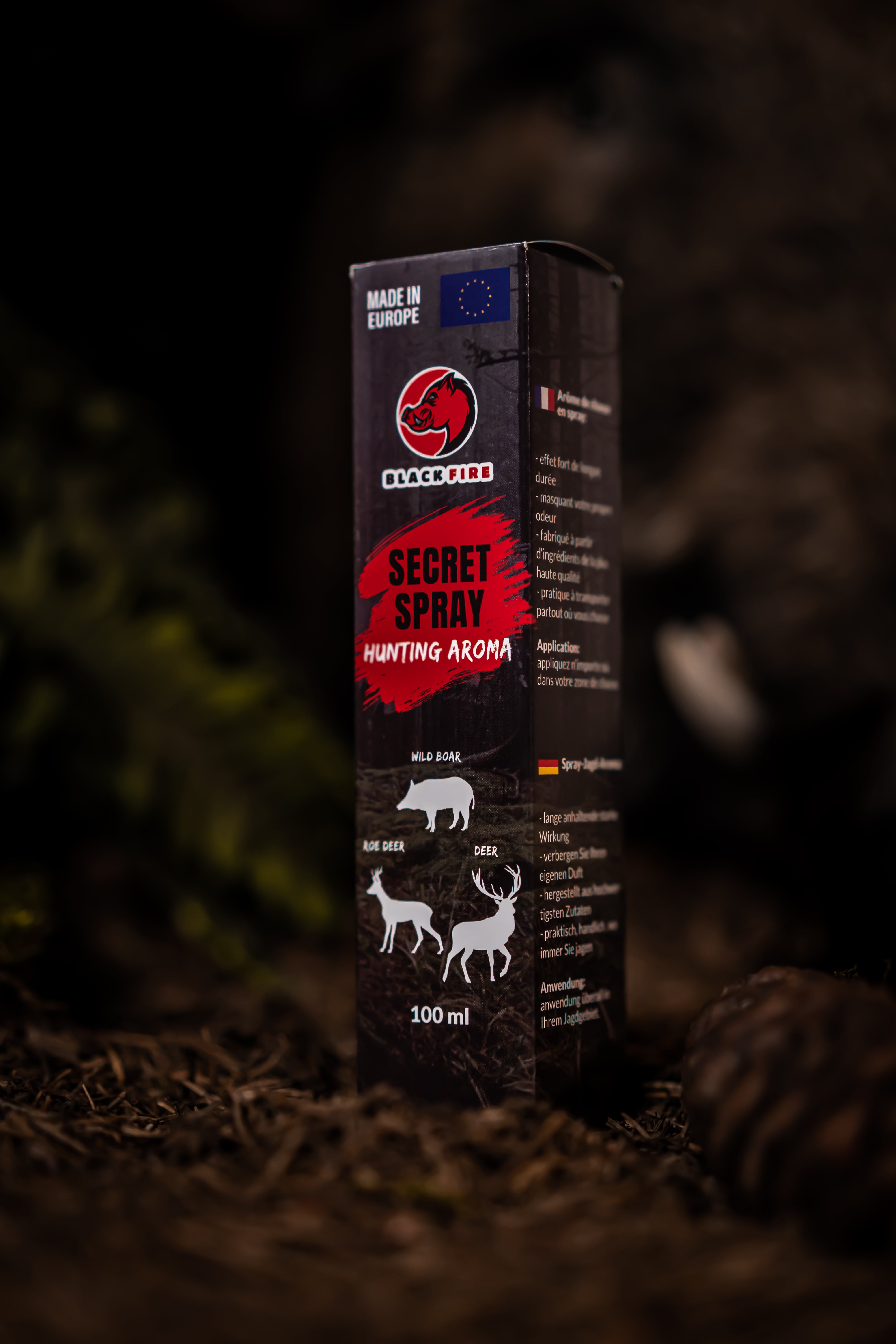 BLACK FIRE Secret Spray Truffel 100 ml Lockstoff für Schwarzwild