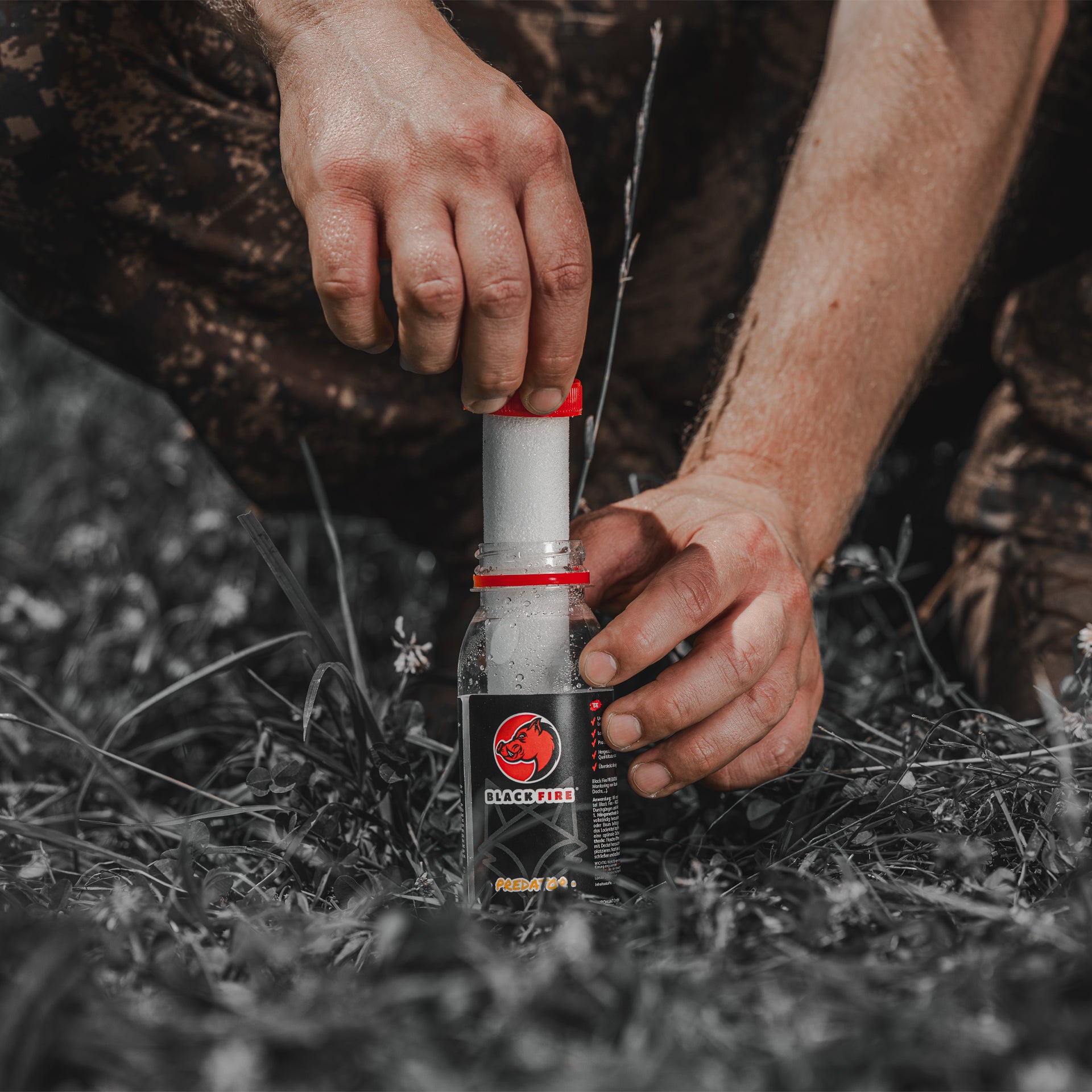 Black Fire Predator Lockmittel Set 3x80g Starke Lockstoffe für Raubwild