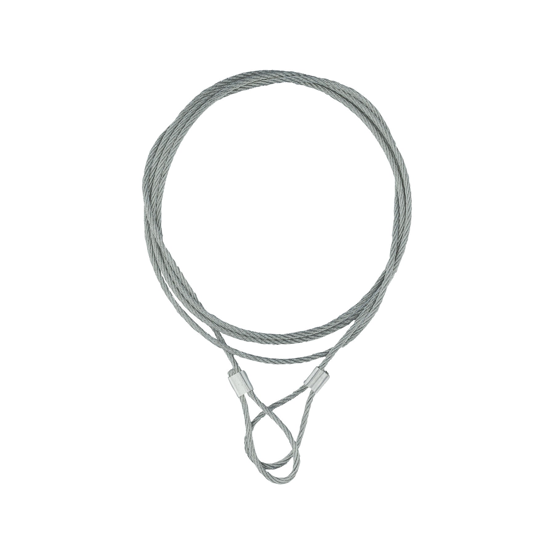 EUROHUNT Anker-Set XXL für Futtertrommeln verzinkter Bodenanker mit Stahlseil