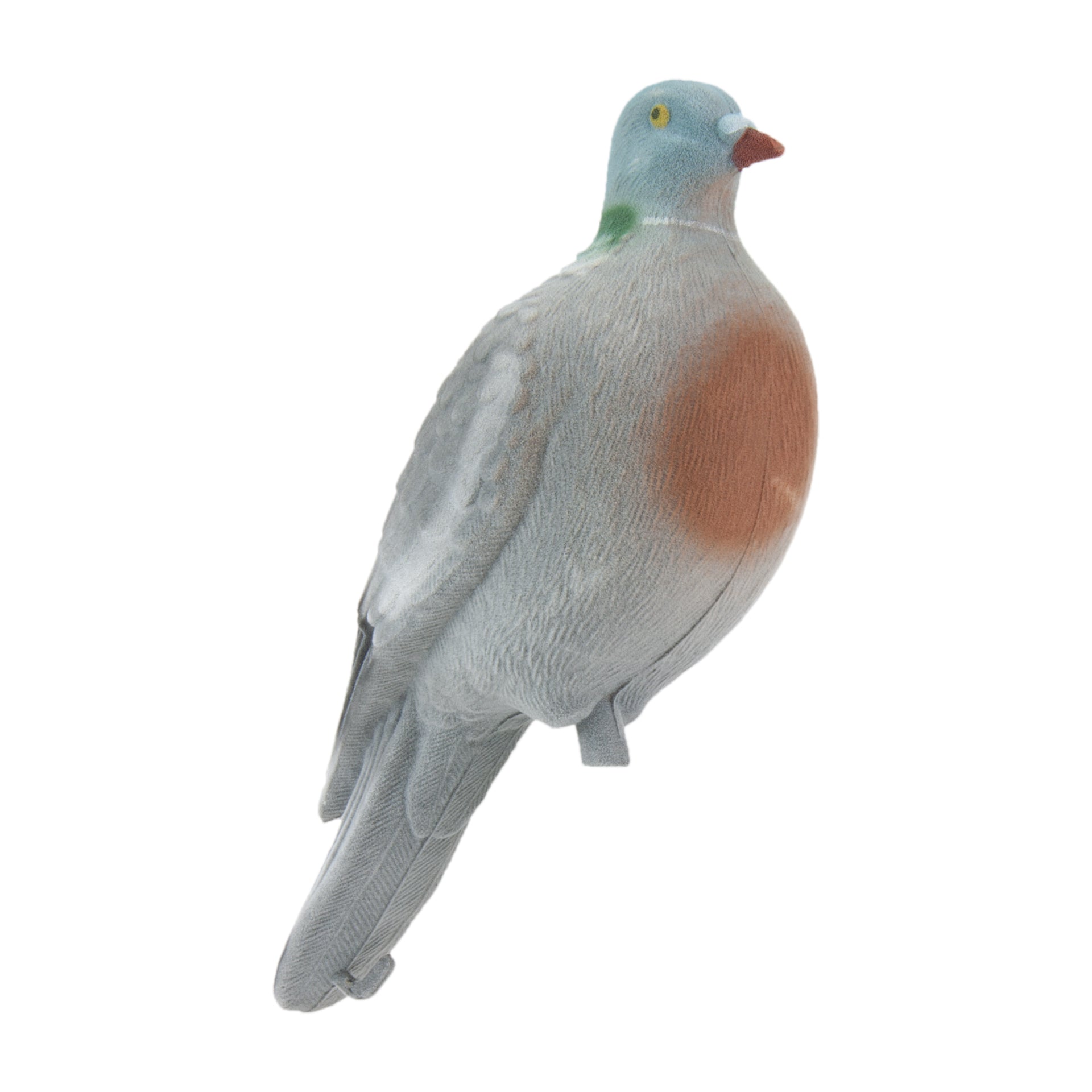 Beflockte Vollschalen Locktaube 40cm für die erfolgreiche Taubenjagd Eurohunt