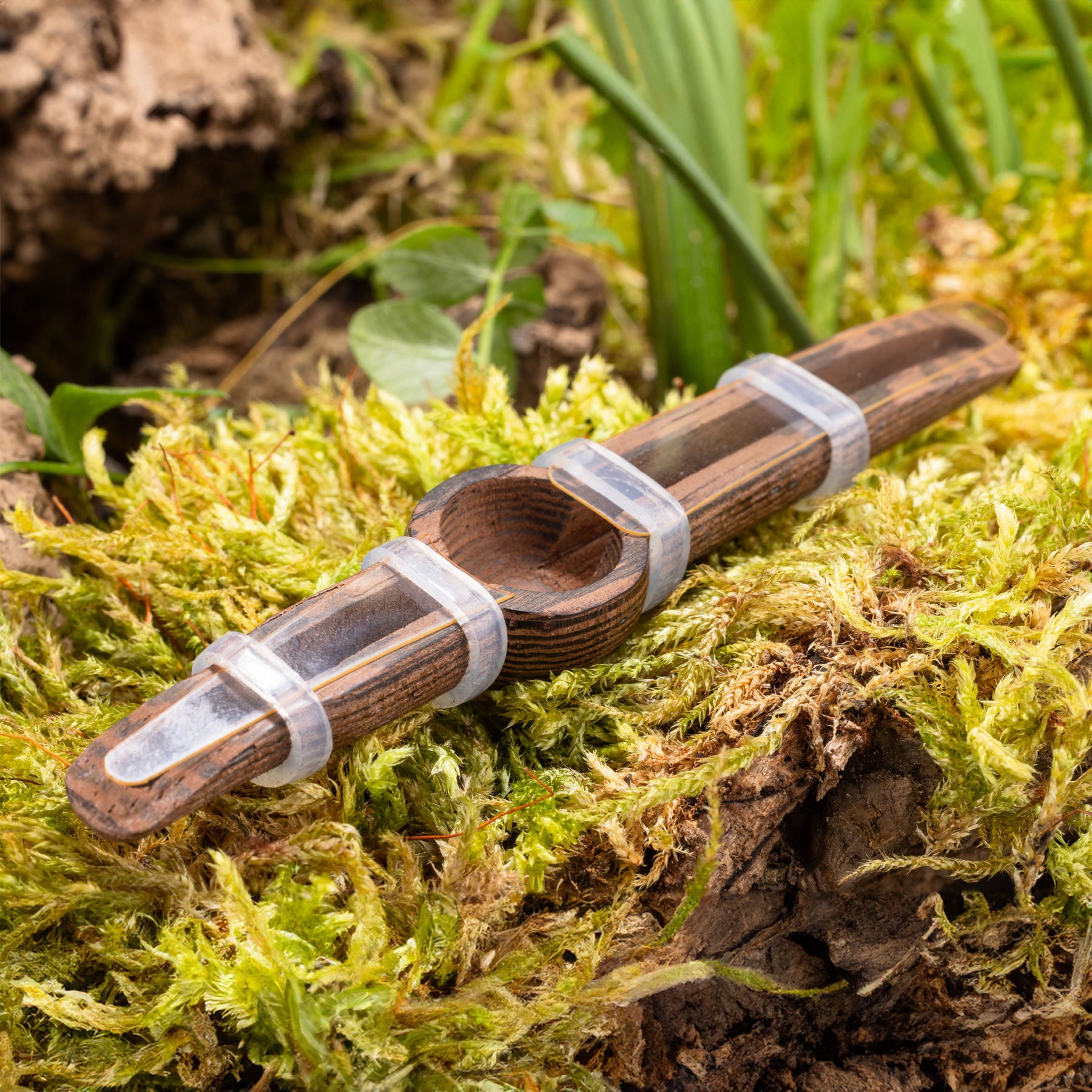 Weisskirchen Edelholzmundblatter aus Wenge Hartholz für Rehwild Fuchs und Enten