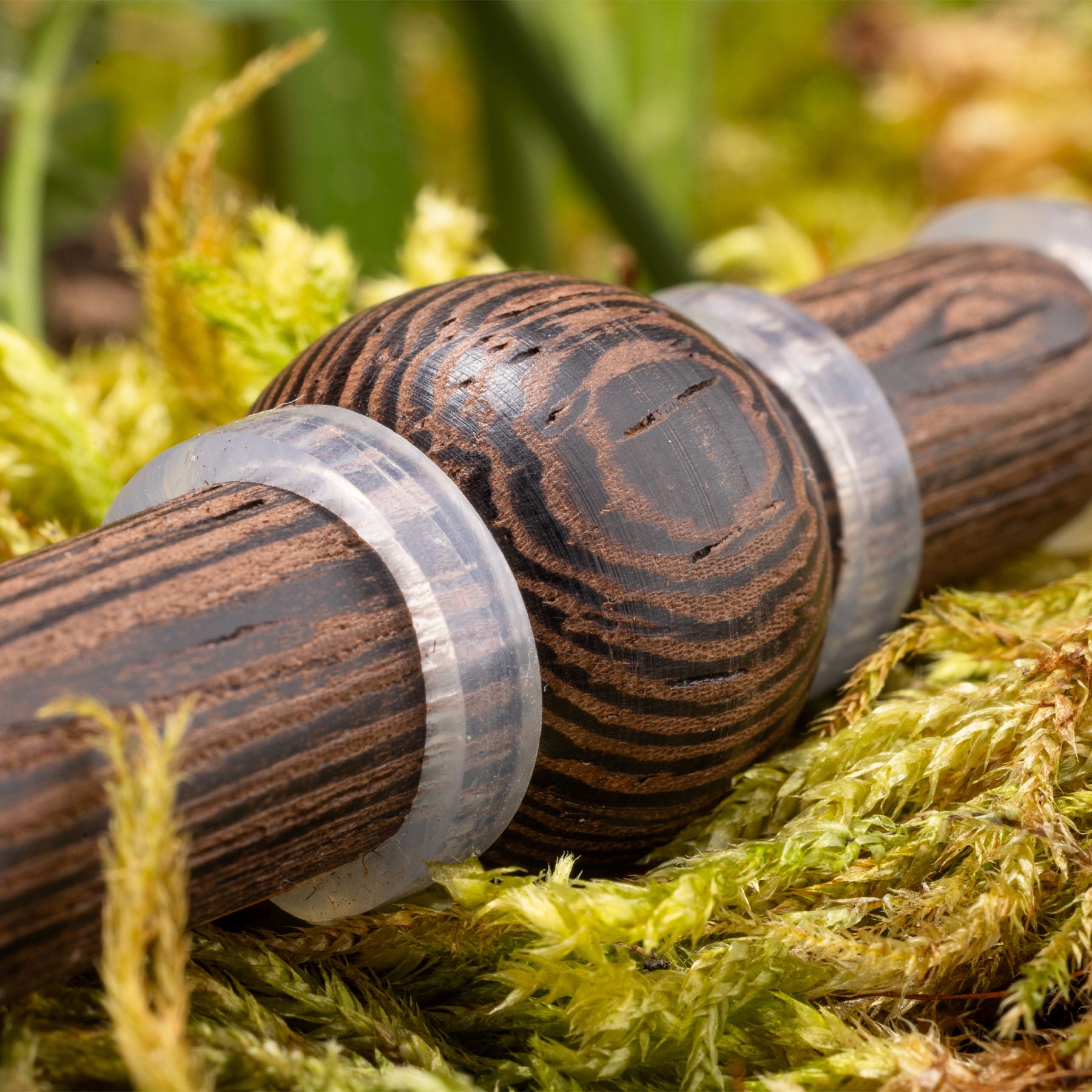 Weisskirchen Edelholzmundblatter aus Wenge Hartholz für Rehwild Fuchs und Enten