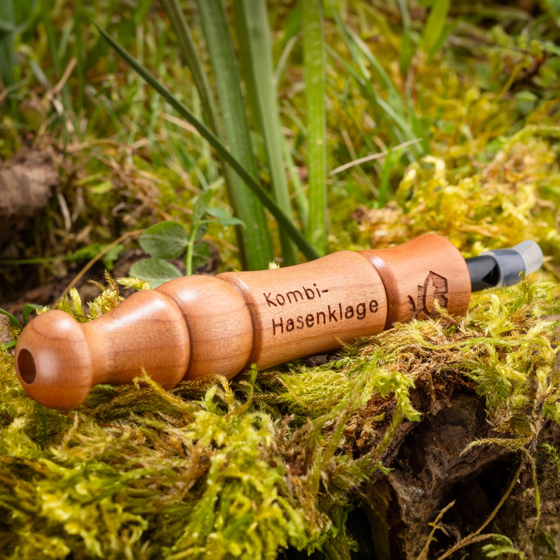 Weisskirchen Hasenklage mit Mauspfeife Wildlocker aus edlem Kirschholz