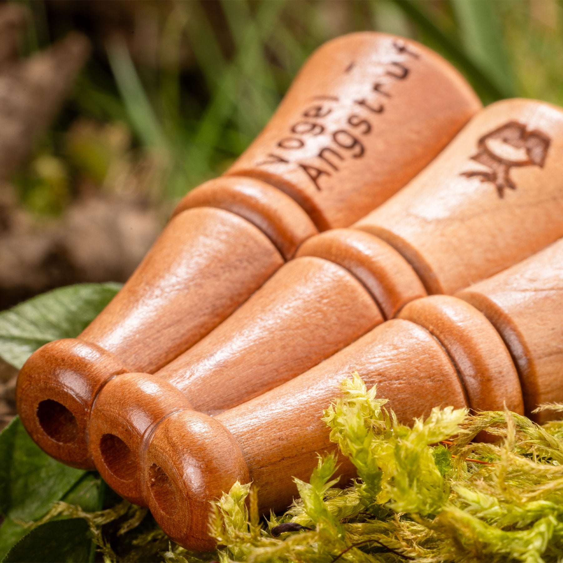 Weisskirchen Vogelangstruf Kirschholz Wildlocker für die Lockjagd auf Raubwild