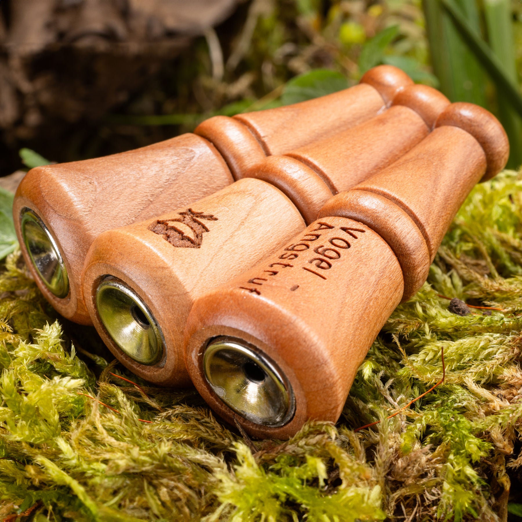 Weisskirchen Vogelangstruf Kirschholz Wildlocker für die Lockjagd auf Raubwild