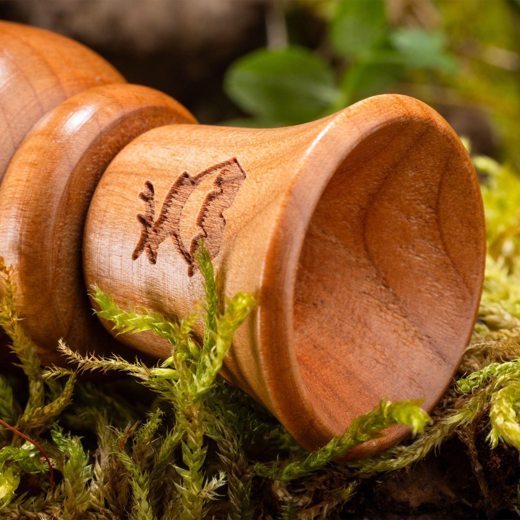 Weisskirchen Universal Fuchsbeller Locker aus Kirschholz für die Fuchsjagd