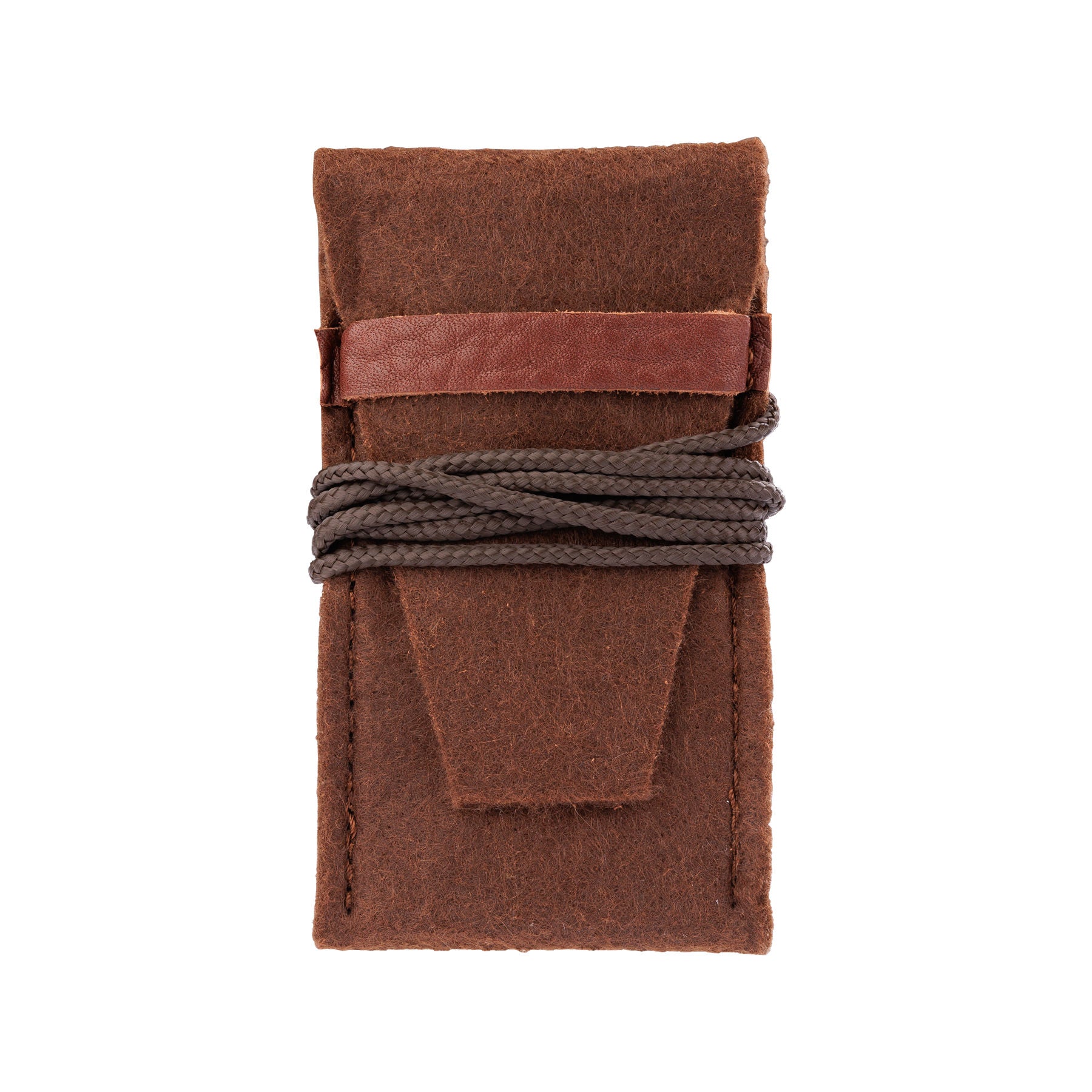 EUROHUNT Wenge Edelholzmundblatter mit Mauspfeife Hasenklage und Filzetui