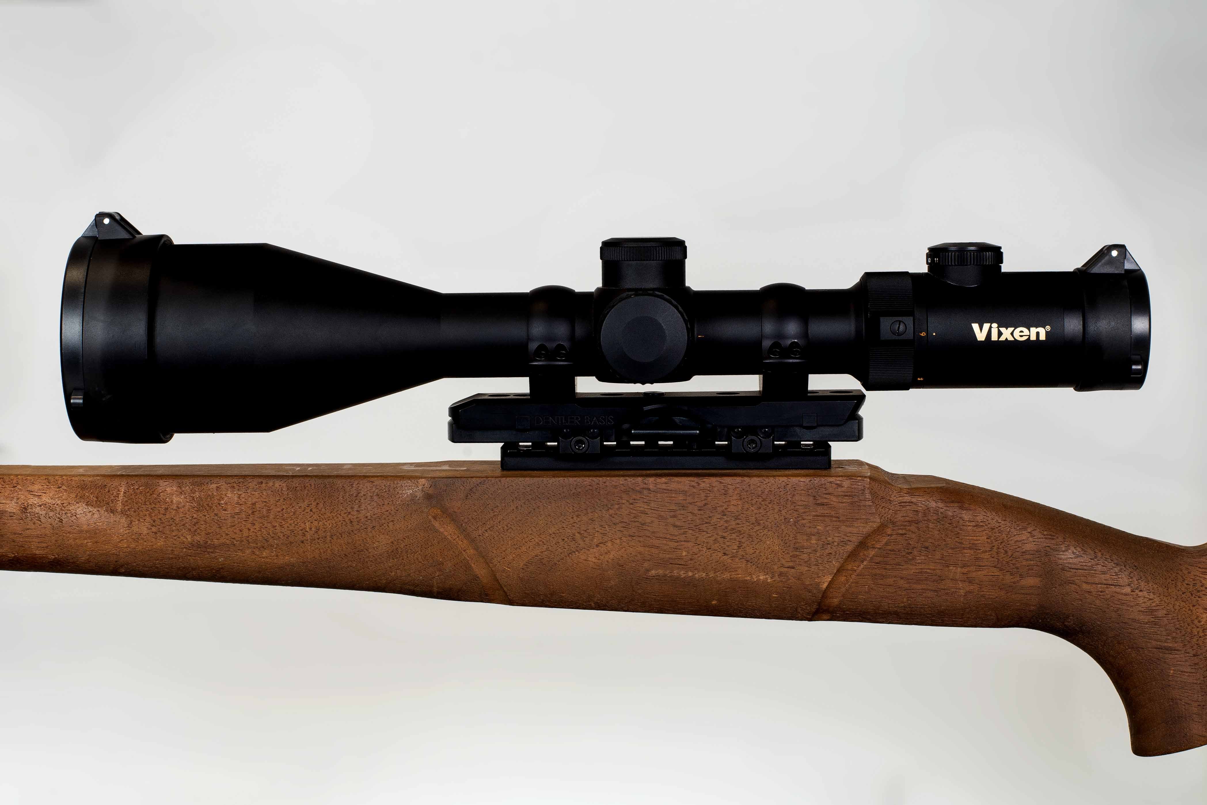 Hochwertiger Objektiv Okularschutz mit Federtechnik, matt schwarz, Ø 44,6-46,1 mm