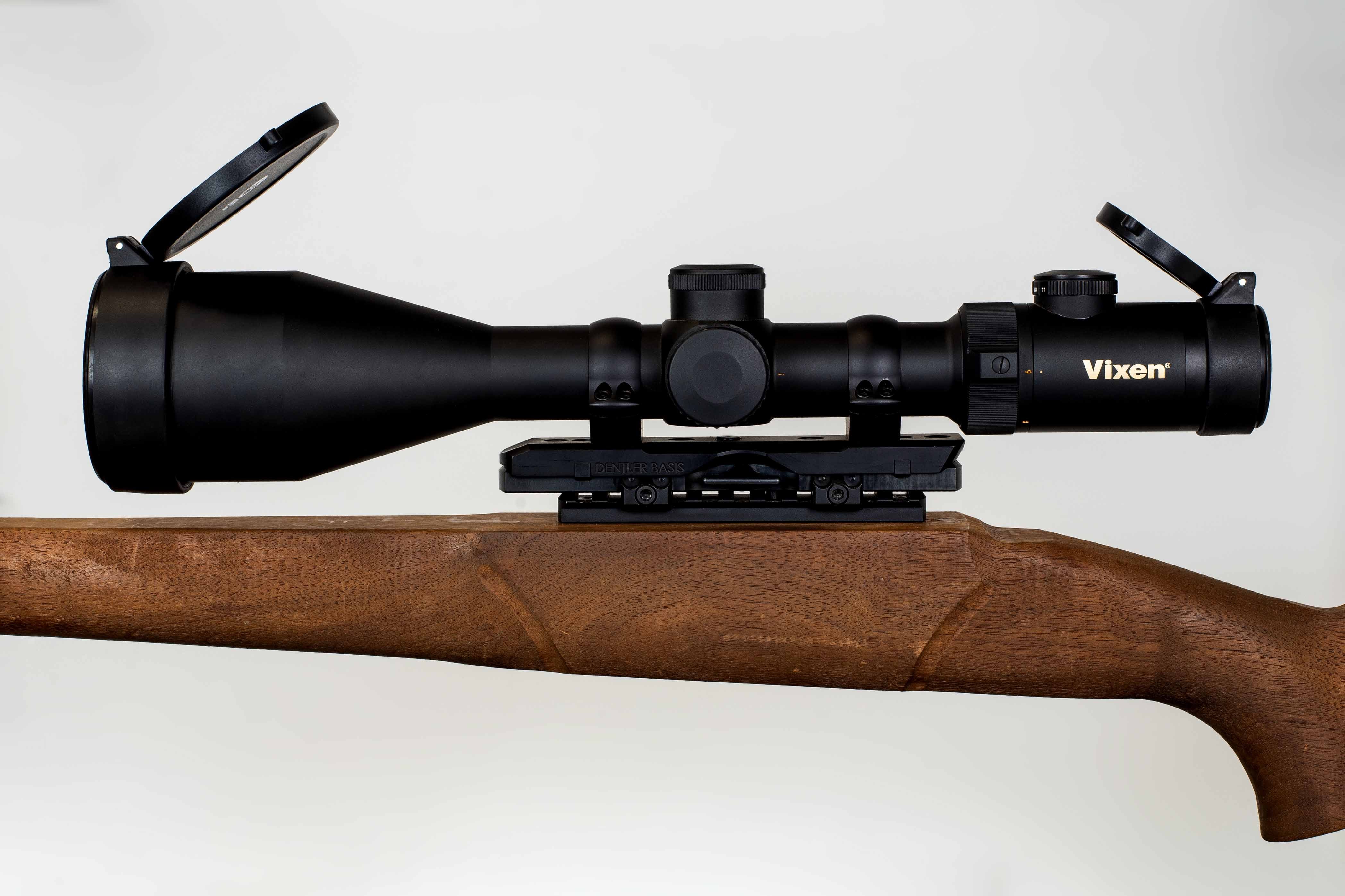 Robuster Objektiv Okularschutz 57-59mm, Matt Schwarz, Federtechnik für Optik