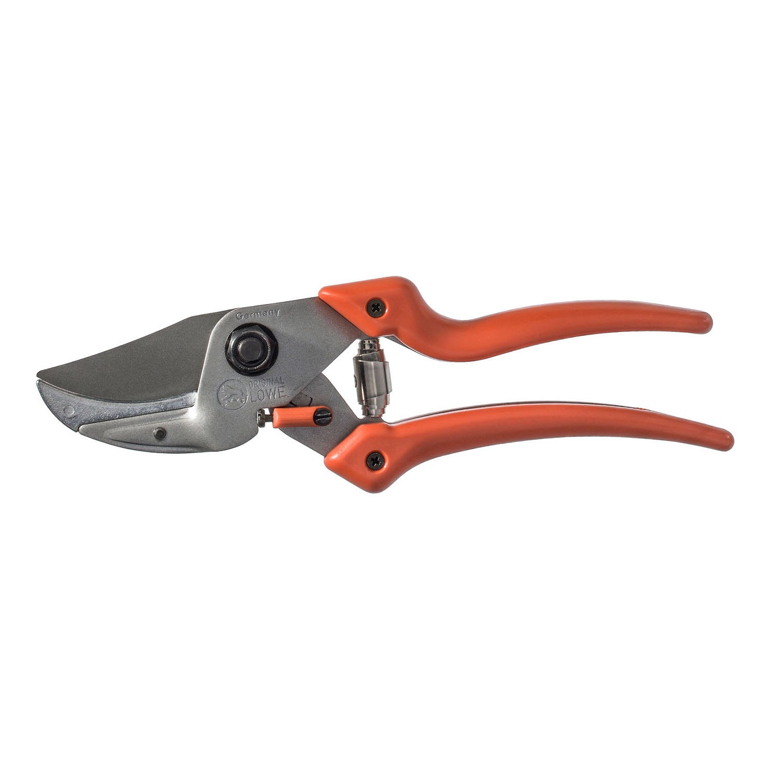 Original LÖWE Amboss Schere mit gebogener Klinge für starke Äste