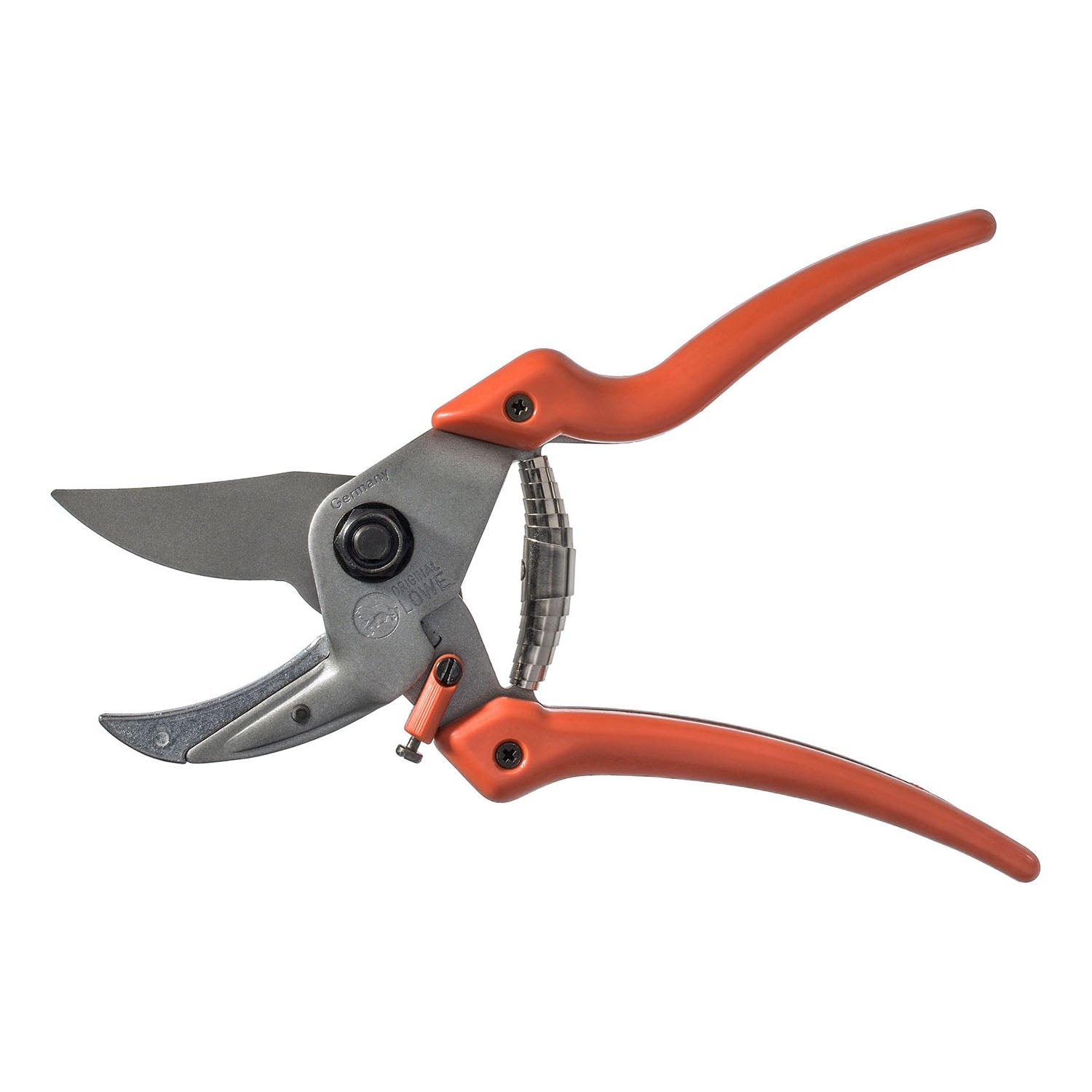 Original LÖWE Amboss Schere mit gebogener Klinge für starke Äste