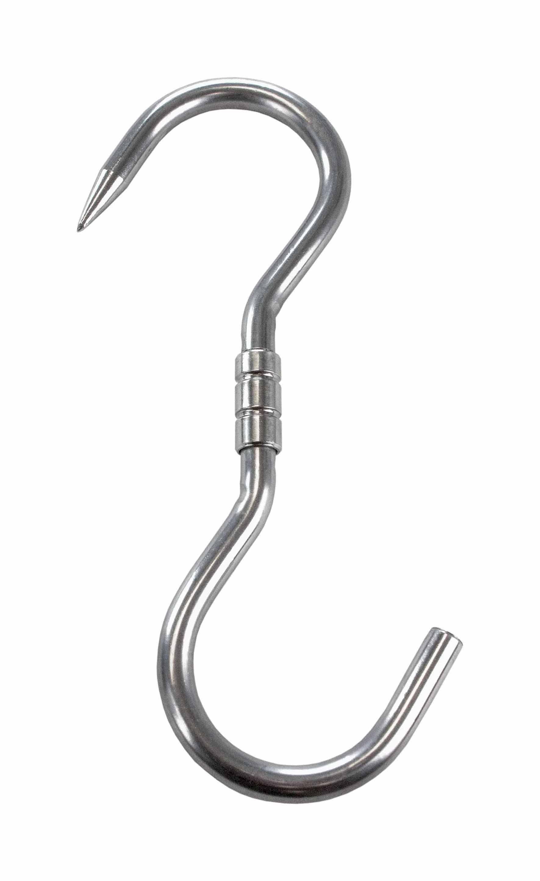 Profi Drehhaken 270mm aus rostfreiem Edelstahl für die Wildkammer