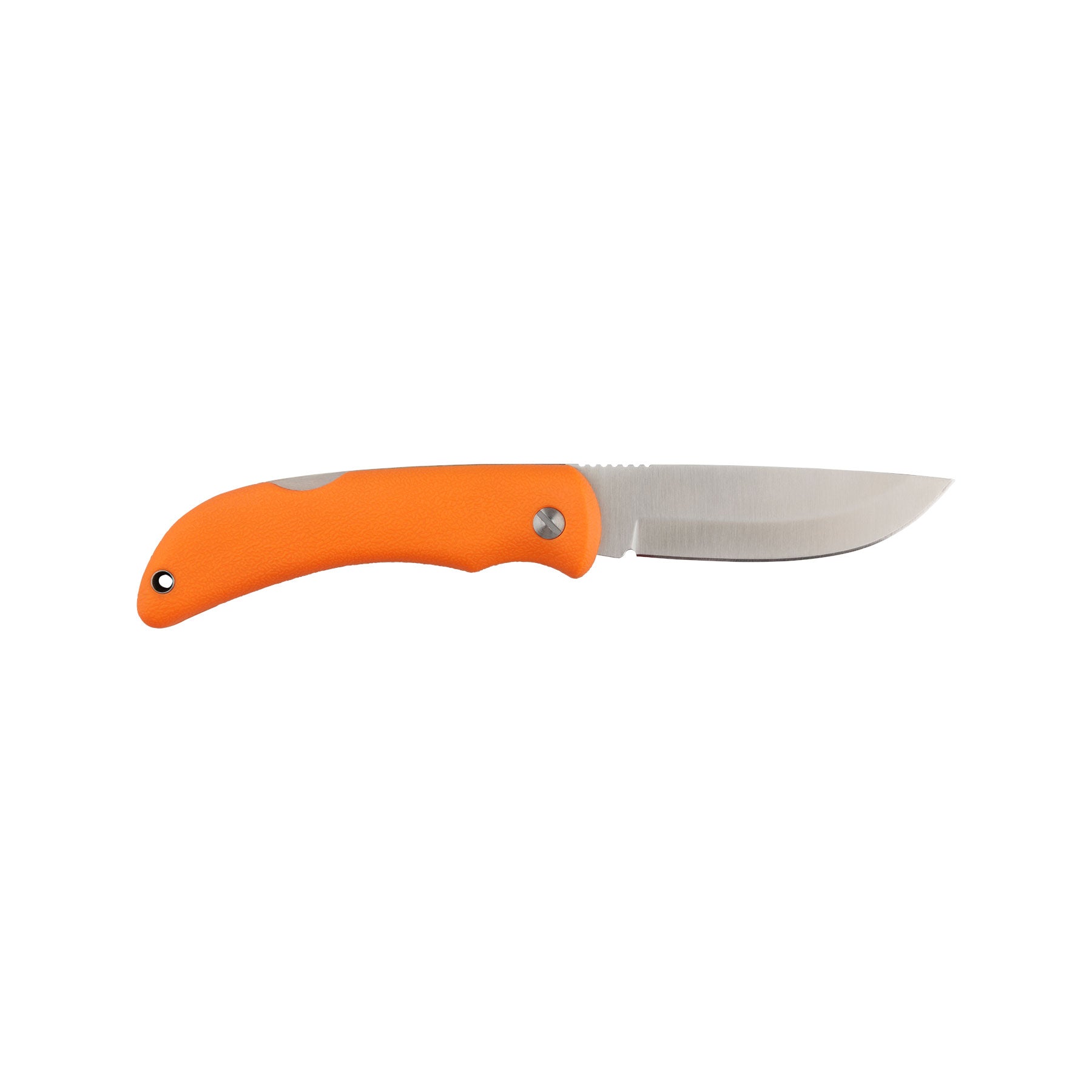 EKA Swede 10 Orange Robustes Jagdmesser mit Sandvik-Stahl Klinge und Proflex-Griff