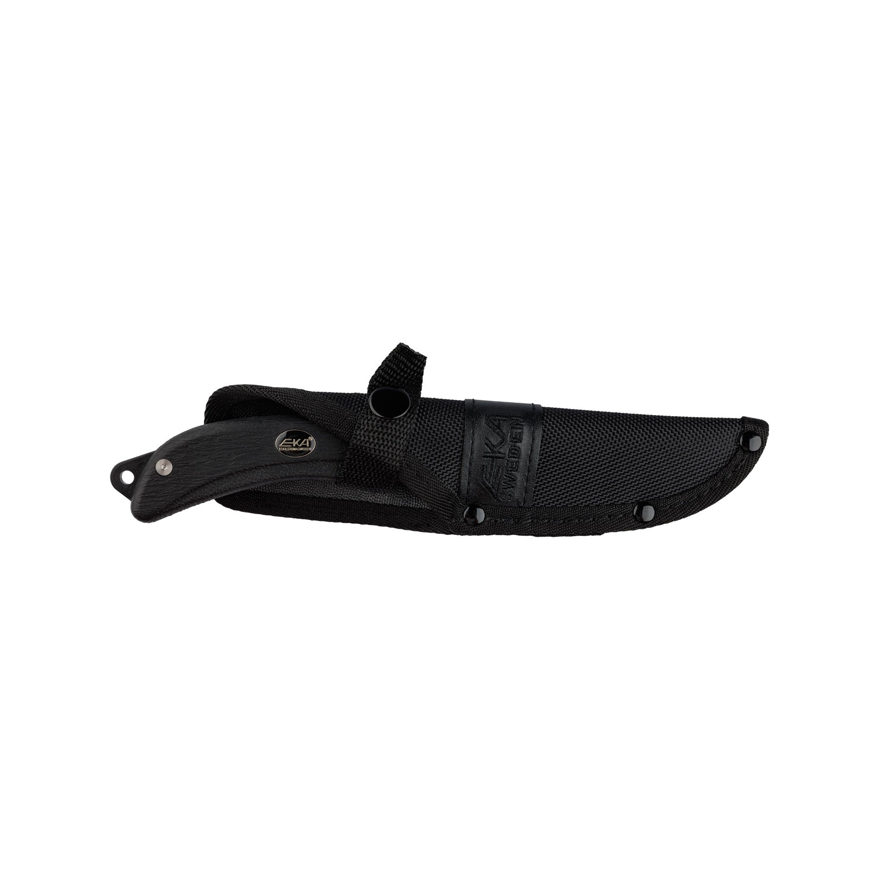 Vielseitiges EKA SwedBlade G3 Black Jagdmesser mit innovativer Wechselklinge