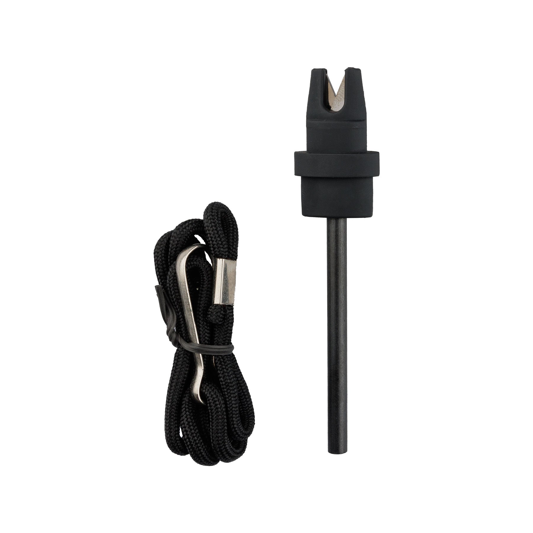 EKA Swede 9 Black Robustes Klappmesser mit G10 Griff und Feuerstein