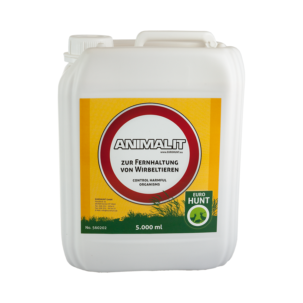 Animalit Wildlenkungsmittel flüssig 5L Konzentrat zur effektiven Wildabwehr