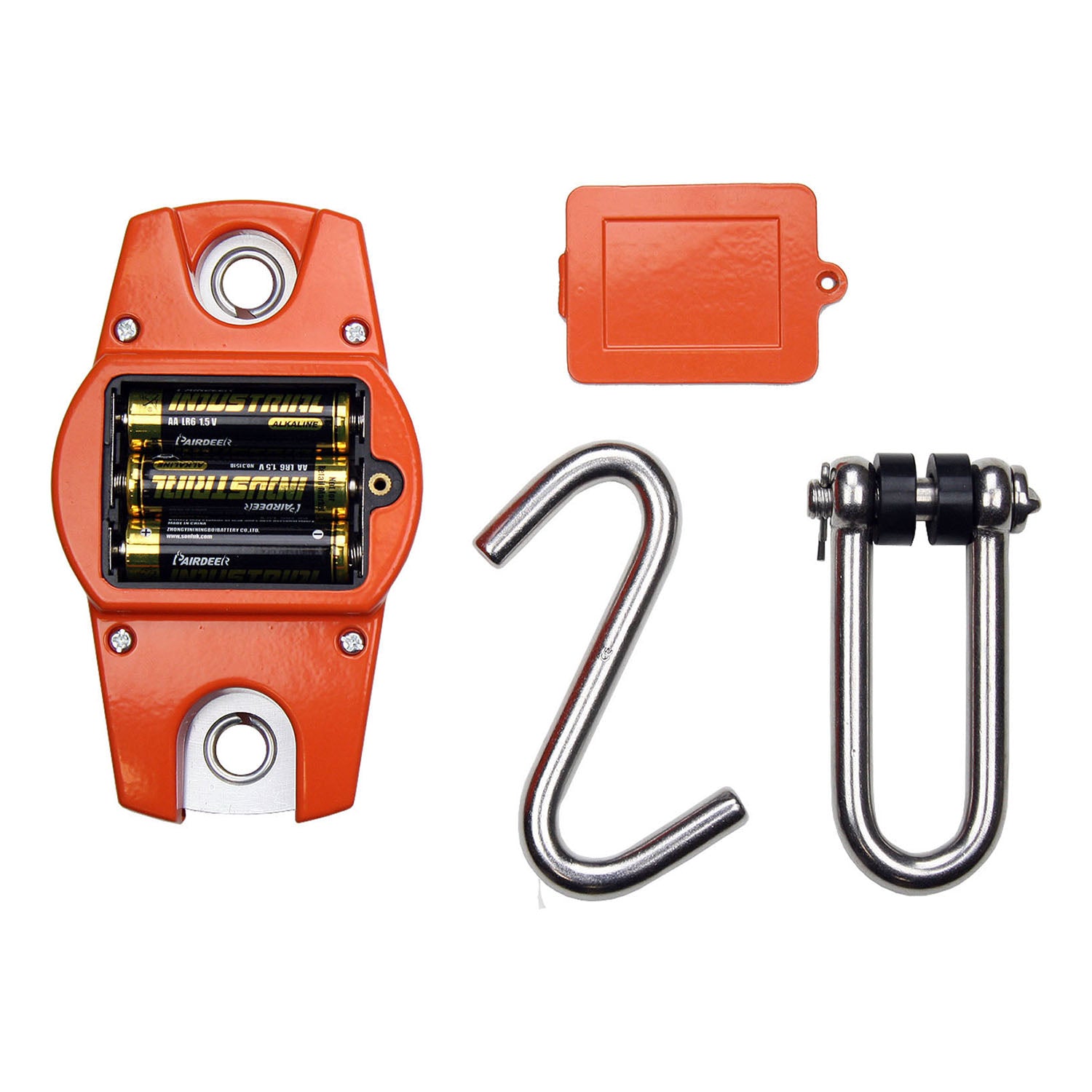 Präzise elektronische Wildwaage bis 300 kg mit robustem Karabinerhaken