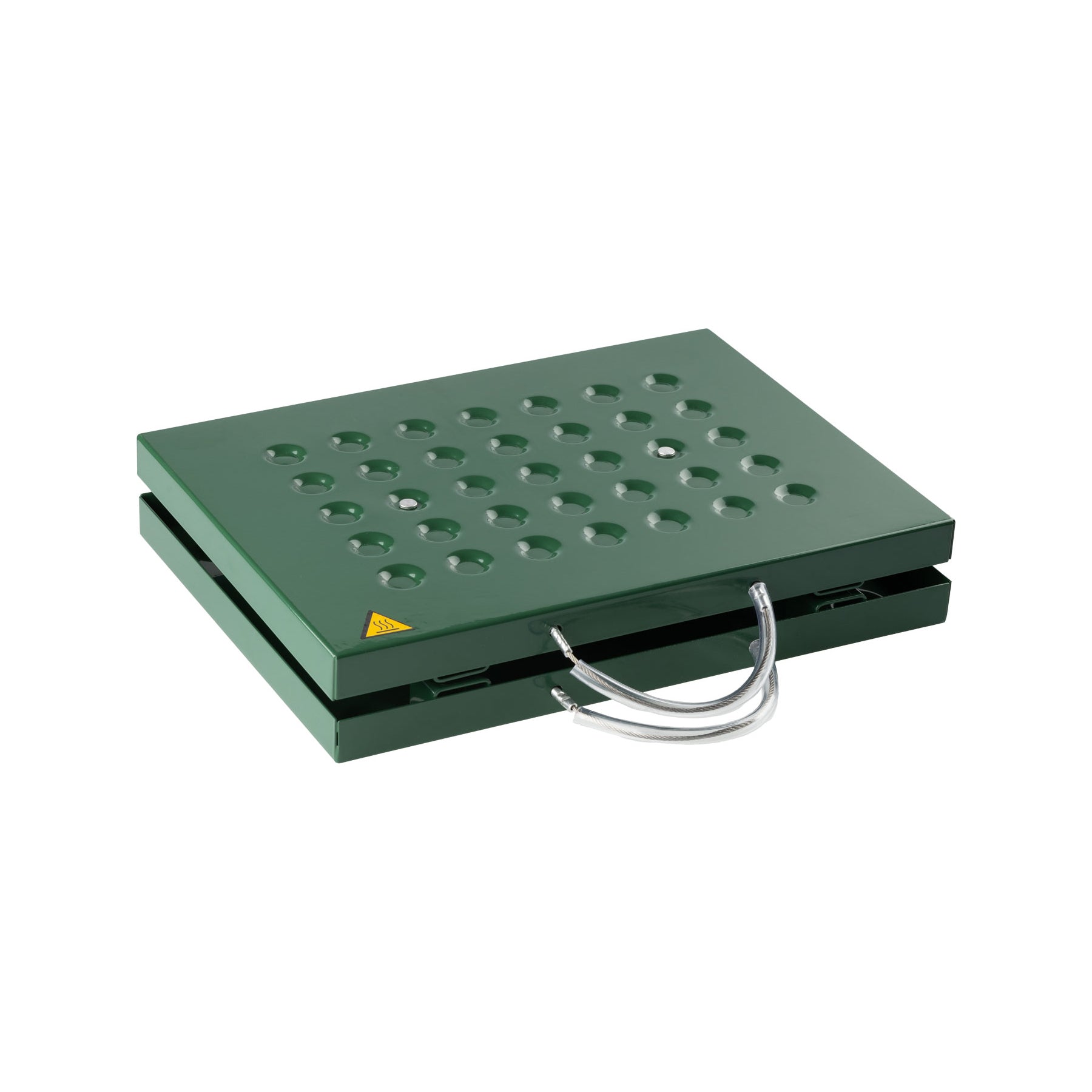 EUROHUNT Teelichtheizer Grün – Mobile Heizung für Hochsitz und Outdoor