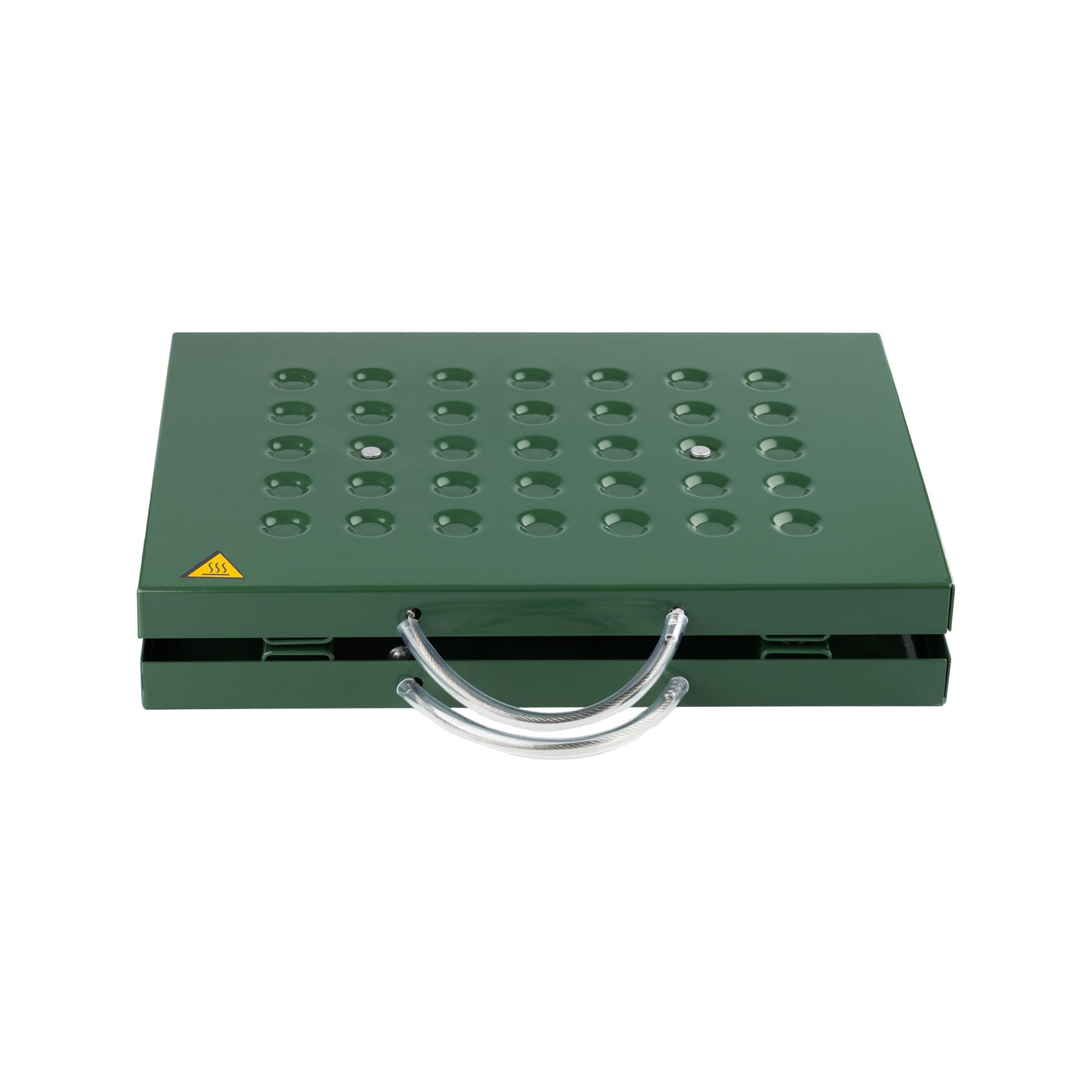 EUROHUNT Teelichtheizer Grün – Mobile Heizung für Hochsitz und Outdoor