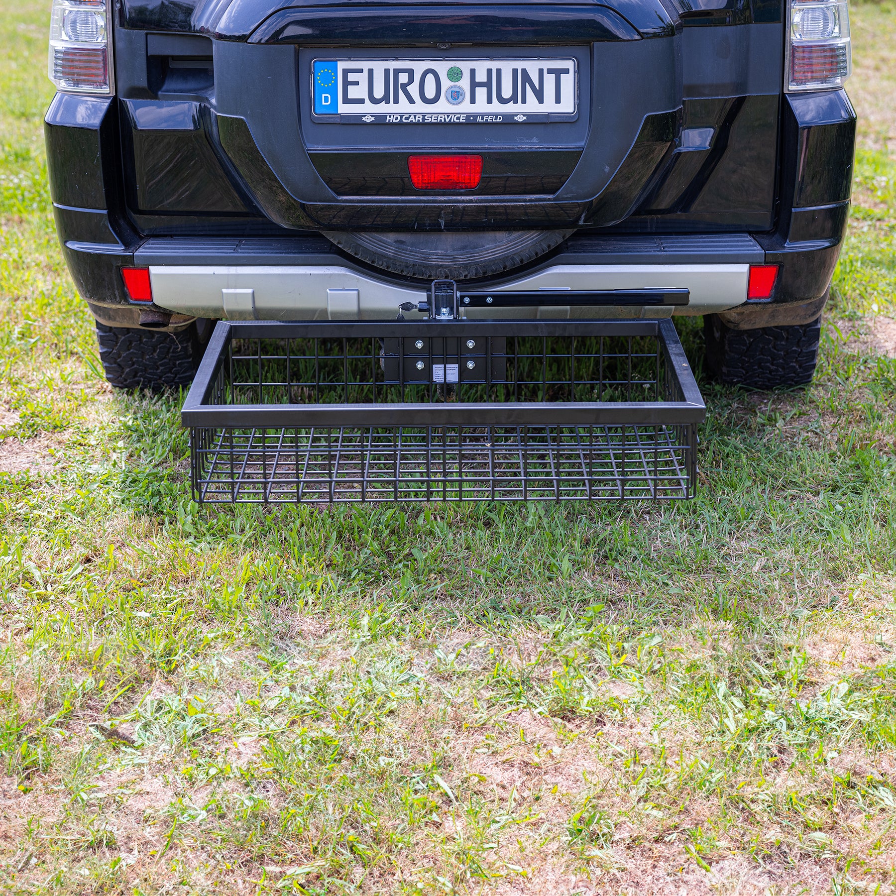 Eurohunt Heckträger beschichtet 890x580x180 mm für Wild und Kirrgut