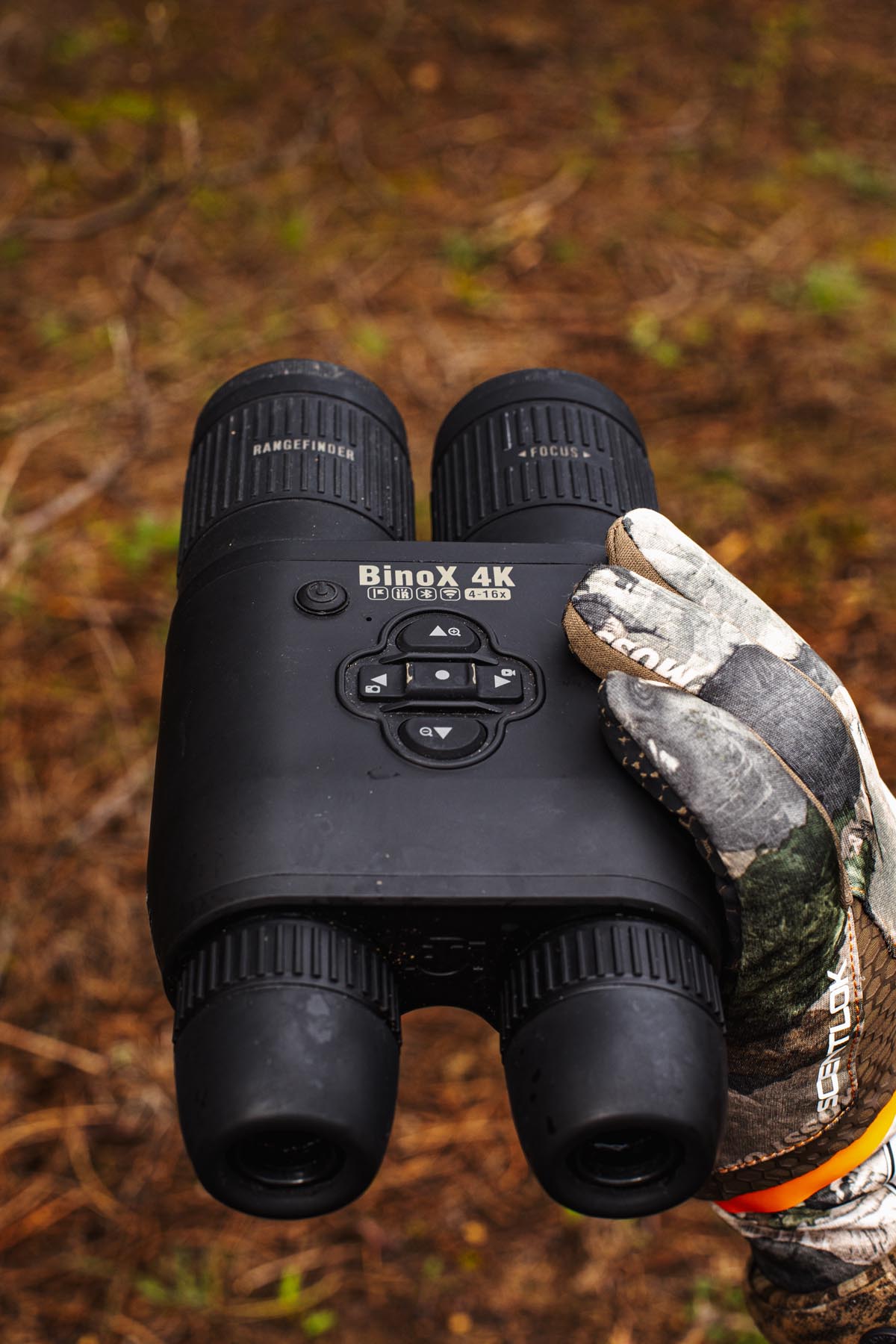 ATN BINOX 4K 4-16x Digitales Nachtsicht-Fernglas mit Laser-Entfernungsmesser für Jagd