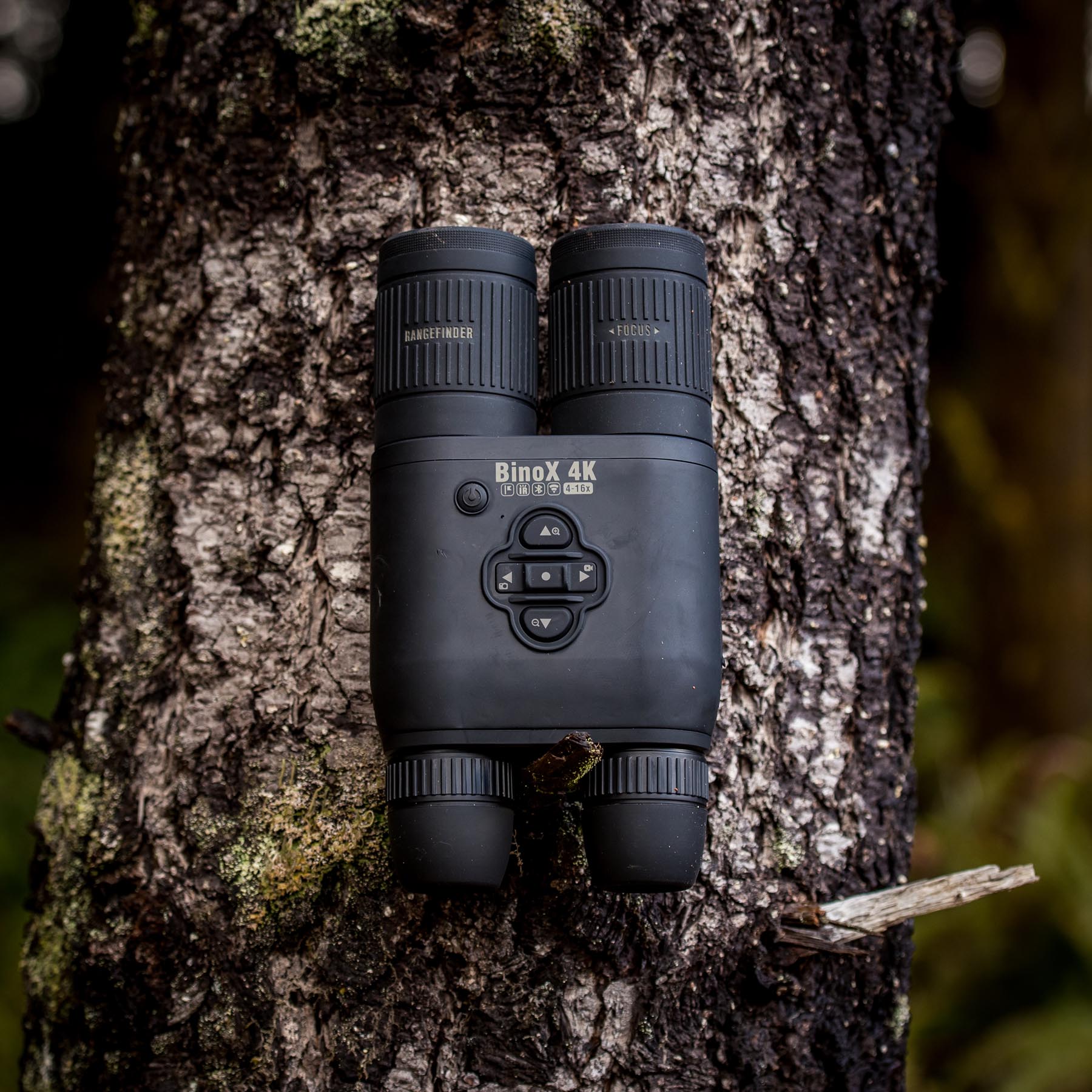 ATN BINOX 4K 4-16x Digitales Nachtsicht-Fernglas mit Laser-Entfernungsmesser für Jagd