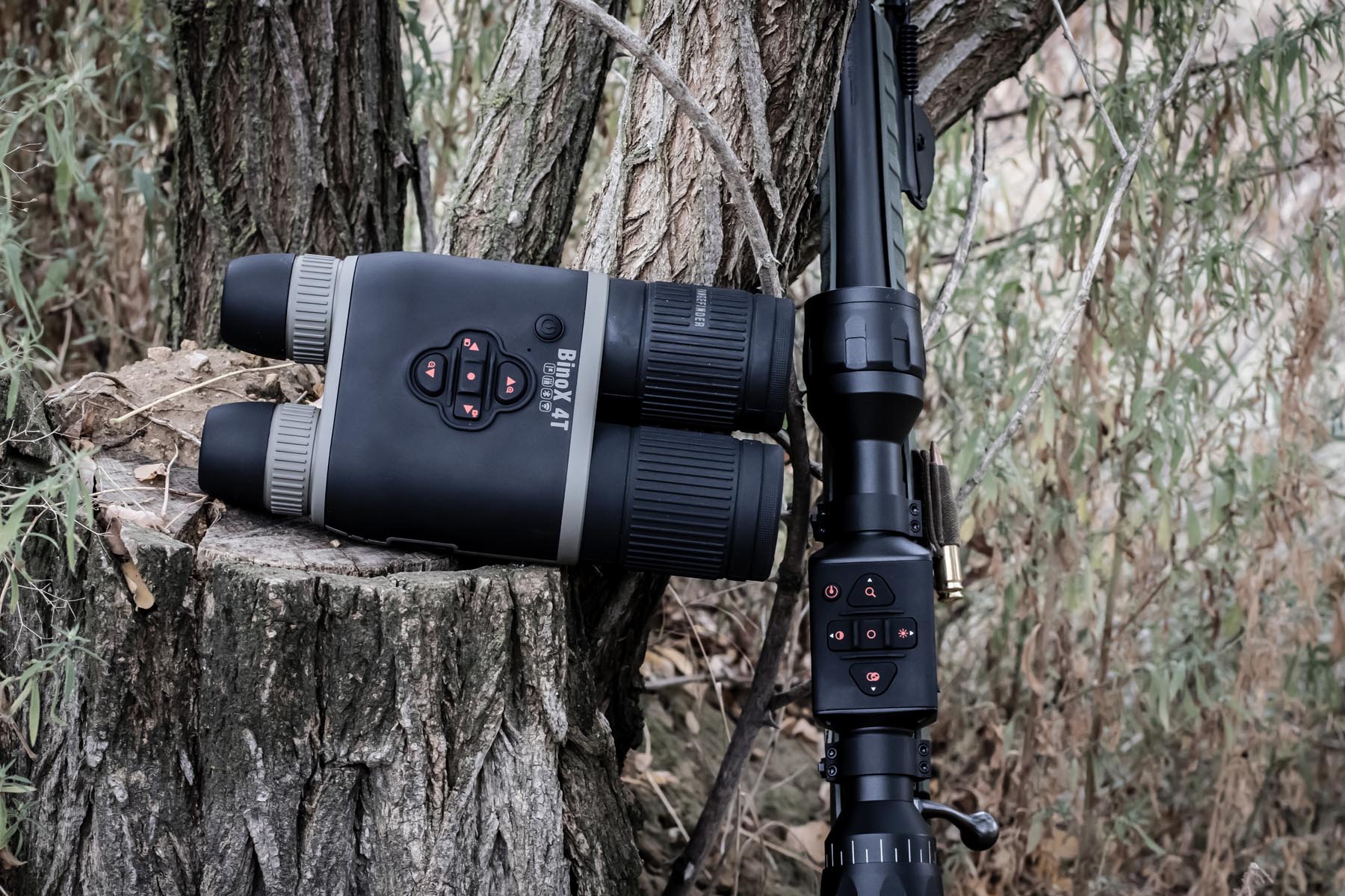 ATN BINOX 4T 384 Wärmebild-Fernglas mit Laser-Entfernungsmesser für Tag & Nacht