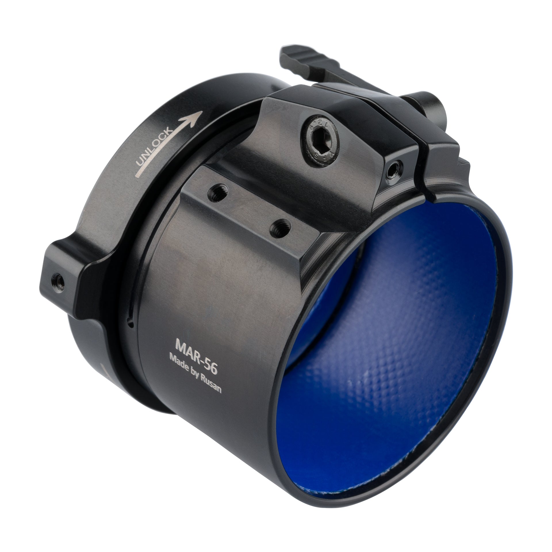 RUSAN Modularer Schnellverschluss Adapter 40mm für Zielfernrohre Optik Montage Jagd