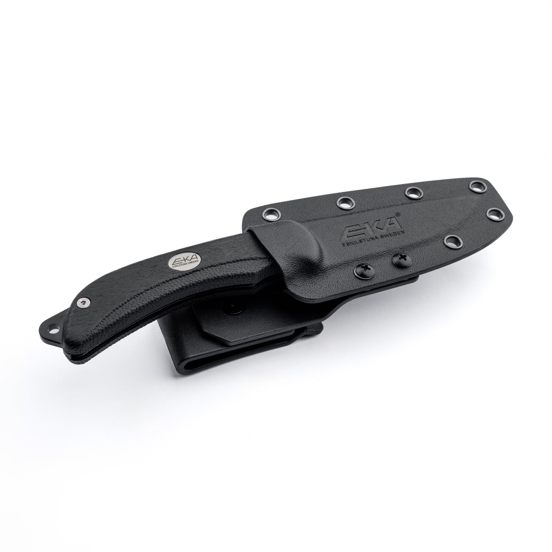 EKA SwedBlade G5 Black Profi Jagdmesser mit schwenkbarer Wechselklinge