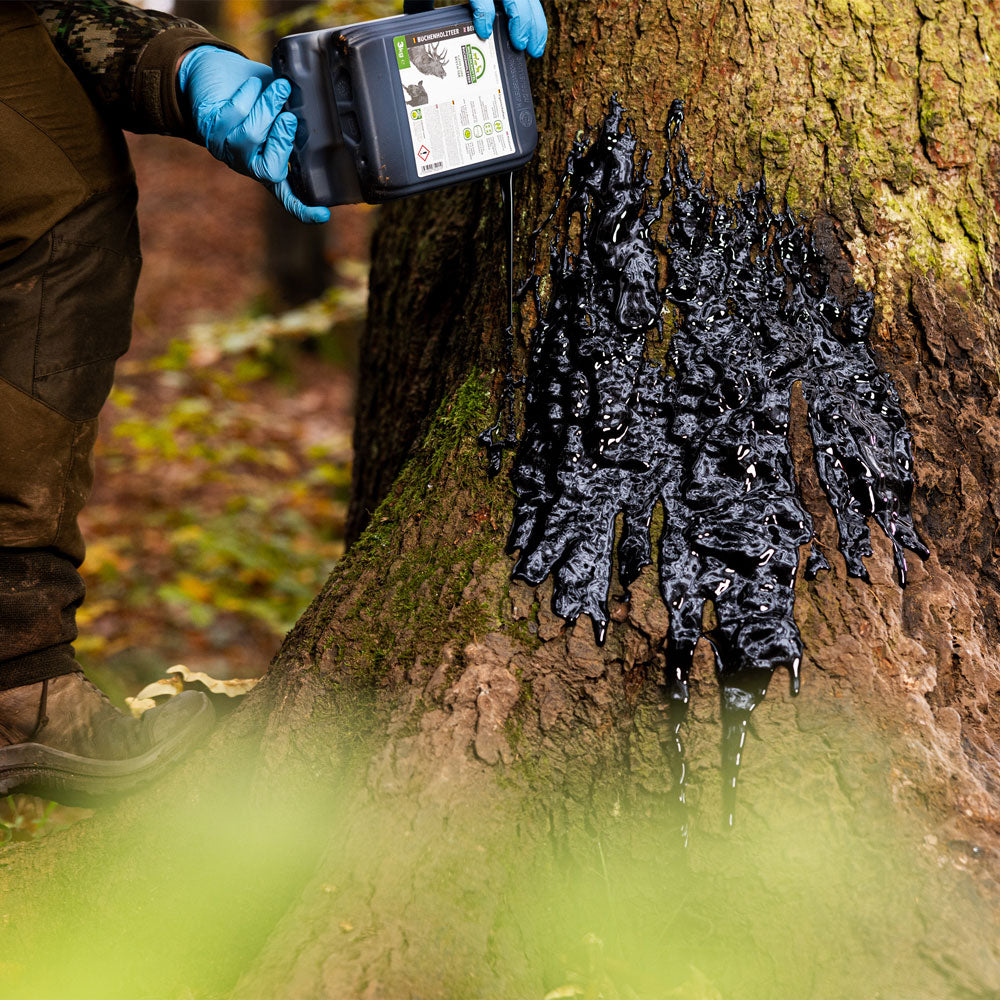 Eurohunt Buchenholzteer 3 kg – Naturbelassener Lockstoff für Schwarzwild und Rotwild