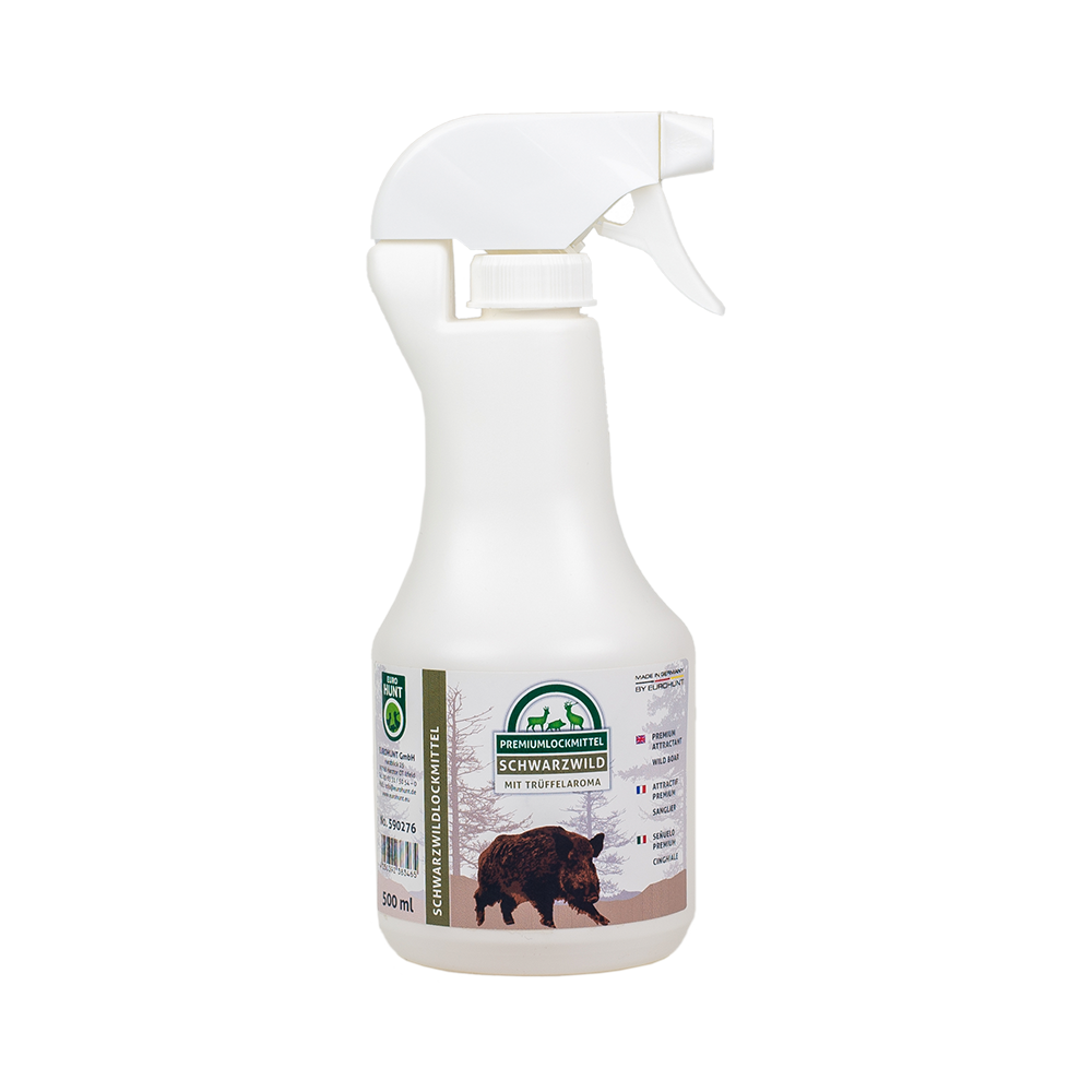 EUROHUNT Schwarzwildlockmittel mit Trüffel Aroma 500 ml für Kirrungen