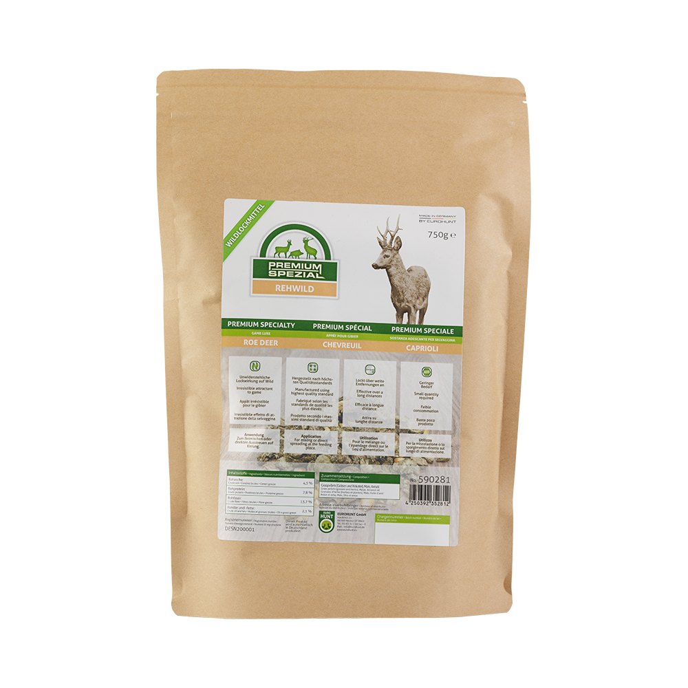 Eurohunt Wildlockmittel Premium Spezial Rehwild 750g hocheffektiver Lockstoff