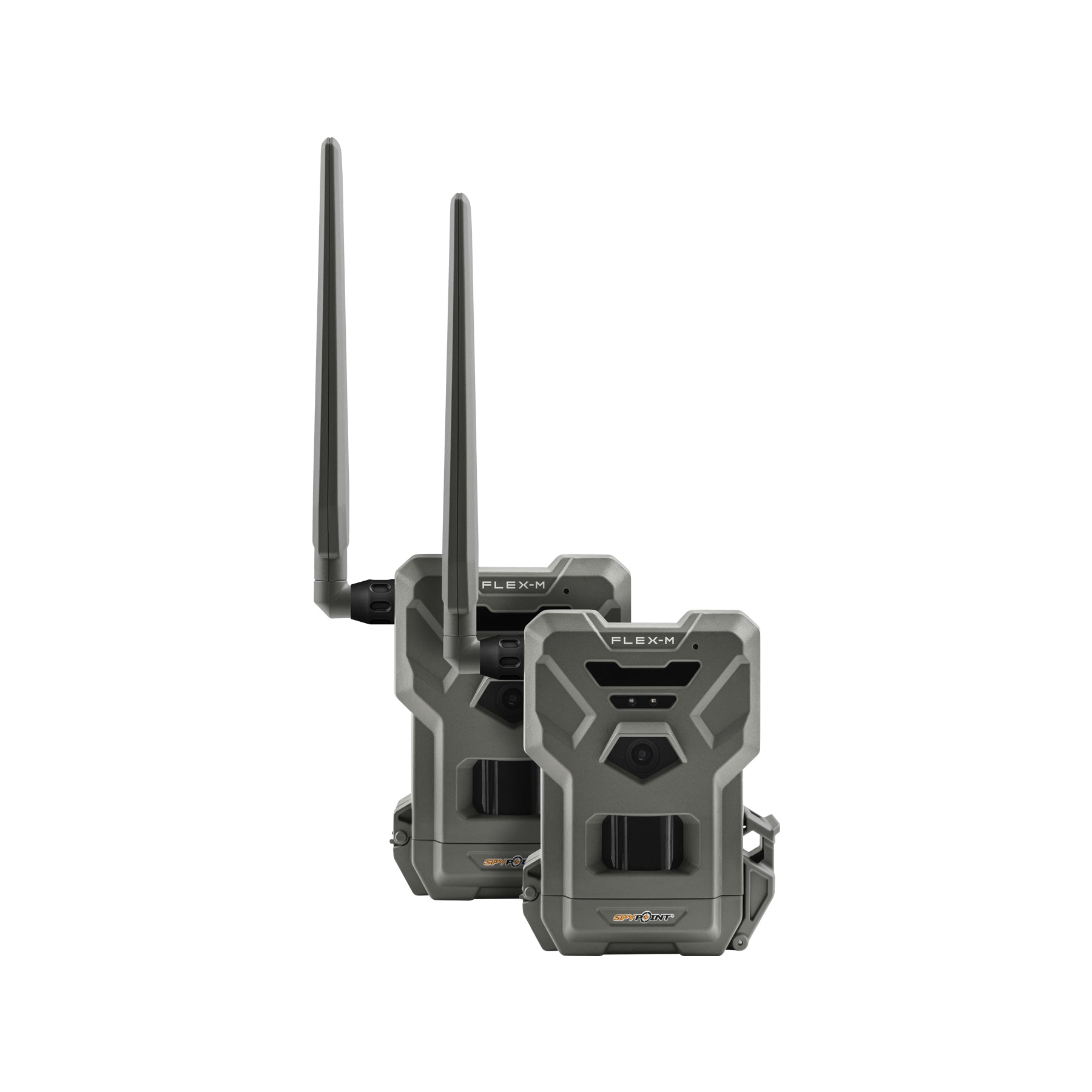 SPYPOINT FLEX-M Doppelpack Wildkamera 28MP HD-Video Mobilfunk Set