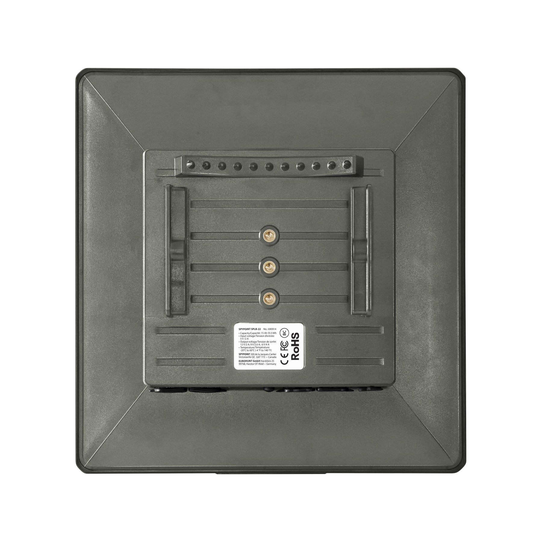 SPYPOINT Solar Power Bank 15000mAh Solarmodul 12V für Wildkameras