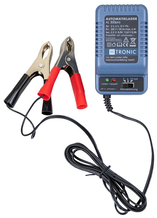 Intelligentes 6-12 Volt Automatik-Akkuladegerät gegen Tiefentladung Überladung für Blei-Akkus