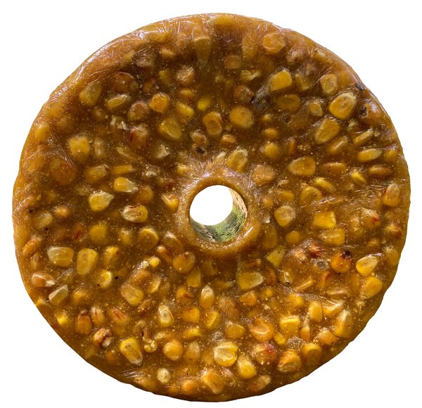 Wildlutscher Spezial-Leckstein Süßer Mais: Natürliches, langanhaltendes Lockmittel für Wildtiere