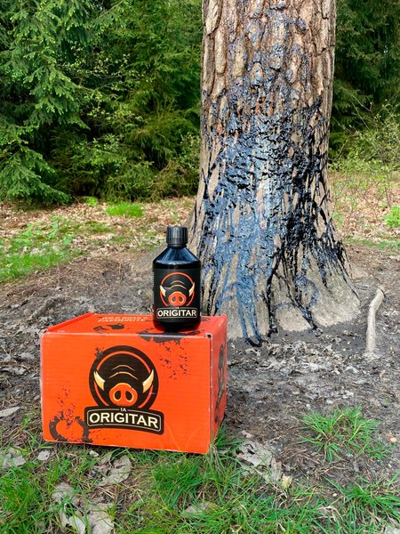 1a-Origitar Buchenholzteer Wildschwein Rotwild Lockmittel 6er-Pack Effektiv Sauber