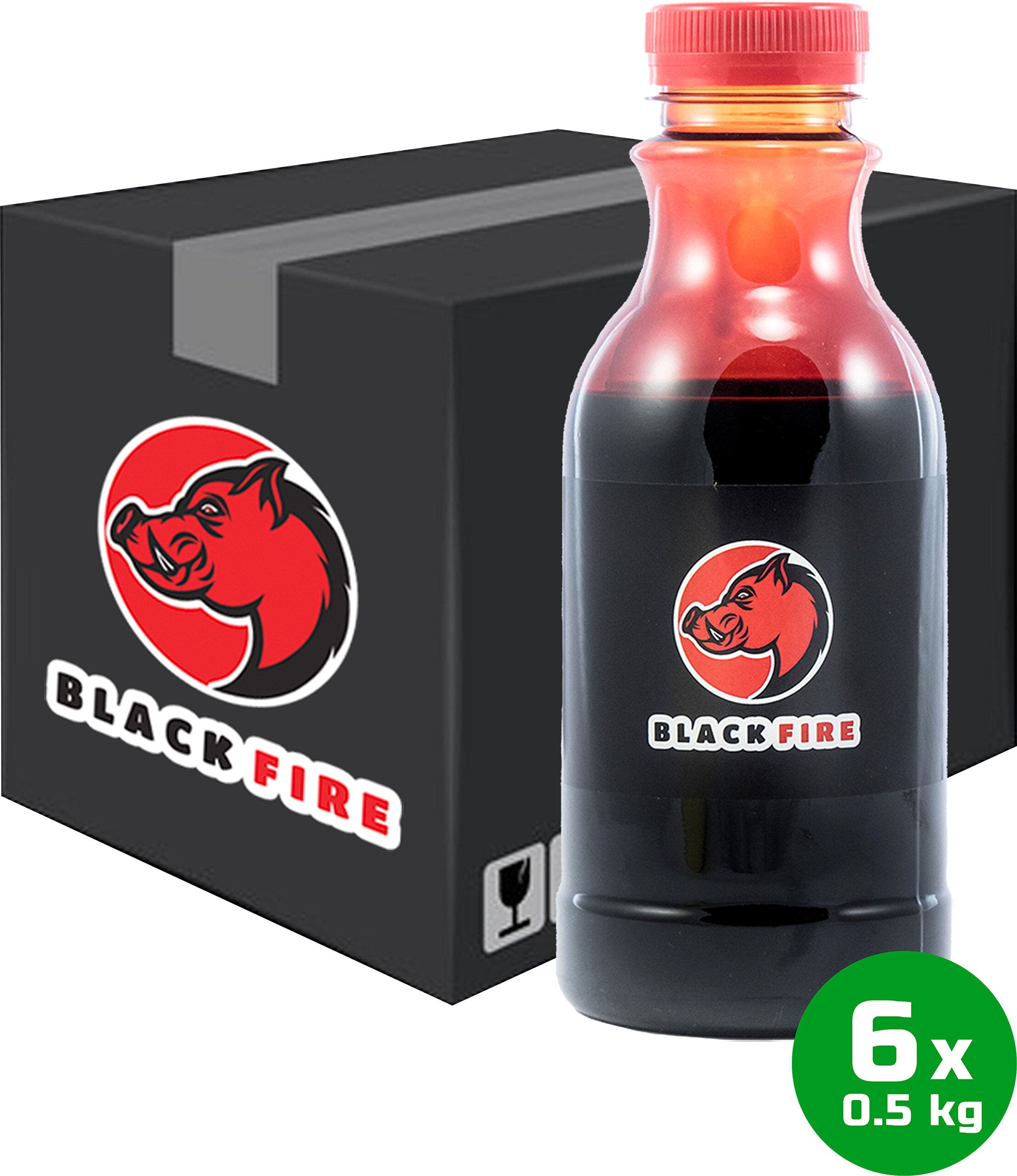 Black Fire Buchenholzteer Tar 6er-Pack: Effektiver, langanhaltender Wildschwein-Lockstoff für Jagderfolg