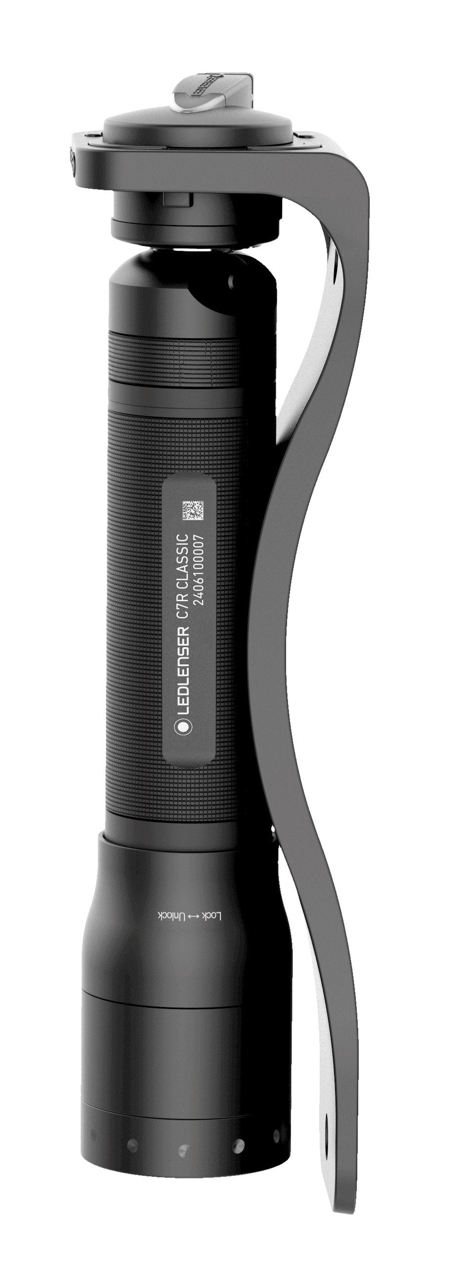 Ledlenser C7R Classic: Leistungsstarke, wiederaufladbare LED-Taschenlampe mit 1000 Lumen und Fokus