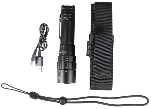 Fenix PD40R V3.0 Leistungsstarke 3000 Lumen LED-Taschenlampe USB-C Wiederaufladbar Wasserdicht Outdoor