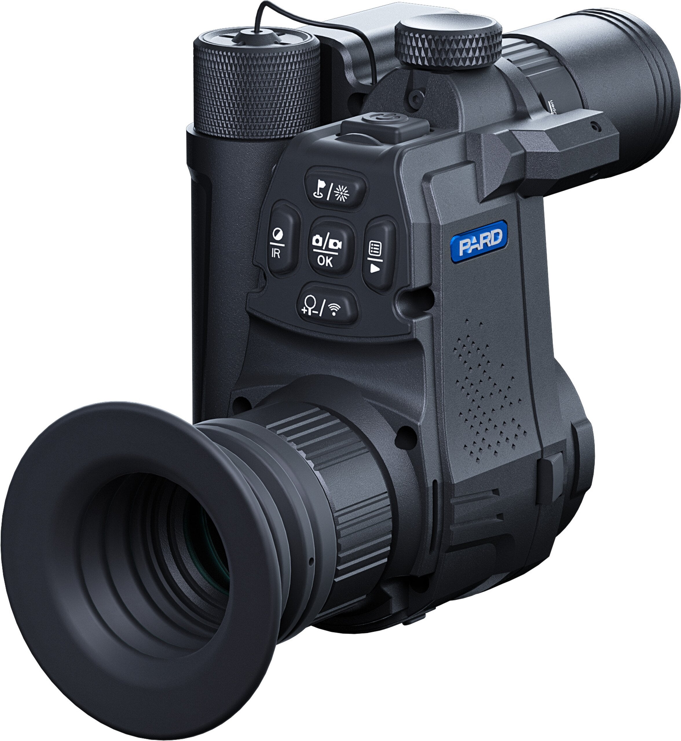 Pard NV007SP2 LRF Digitales Nachtsicht-Nachsatzgerät mit 4K-Sensor und Laser-Entfernungsmesser