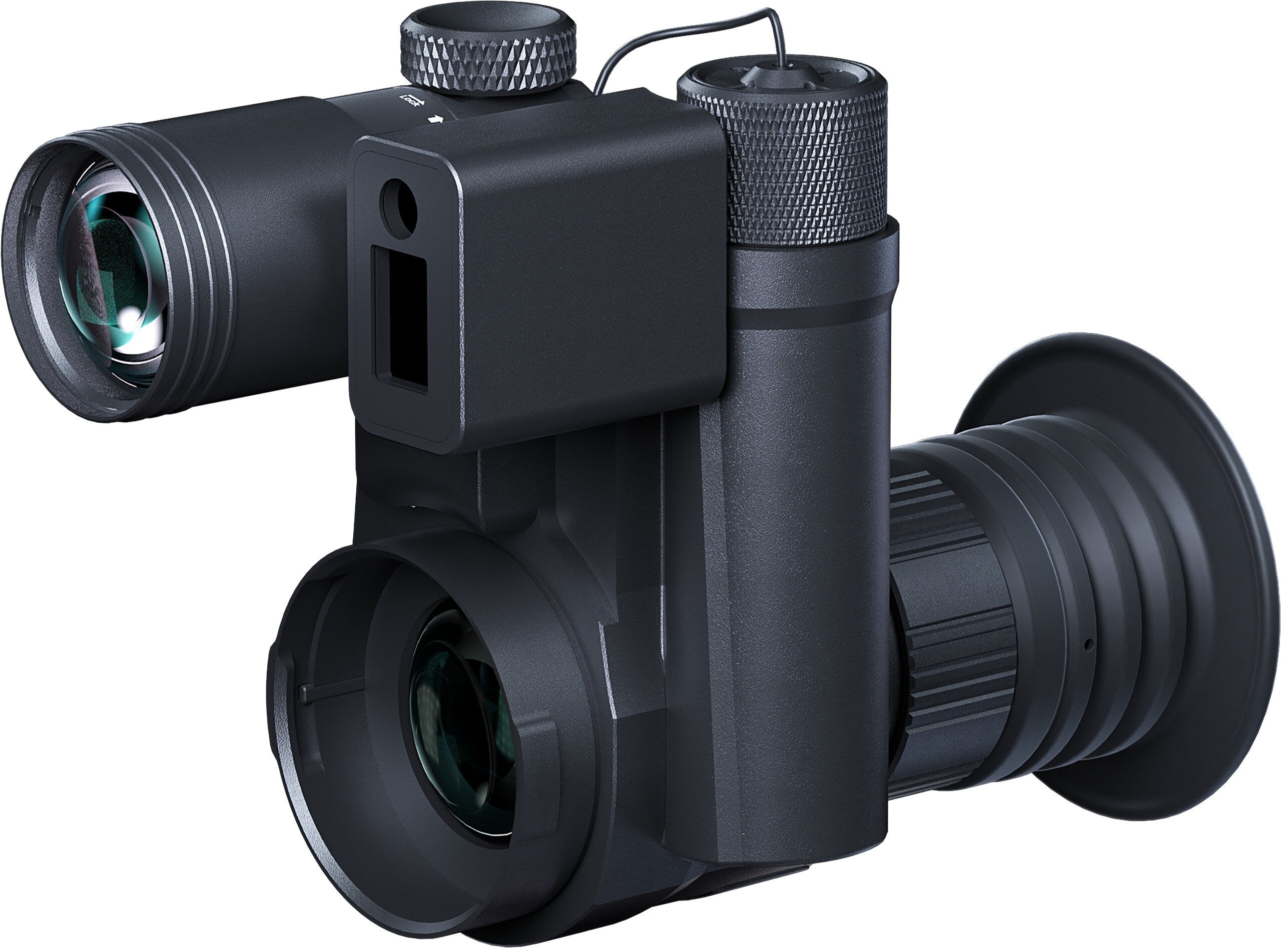 Pard NV007SP2 LRF Digitales Nachtsicht-Nachsatzgerät mit 4K-Sensor und Laser-Entfernungsmesser