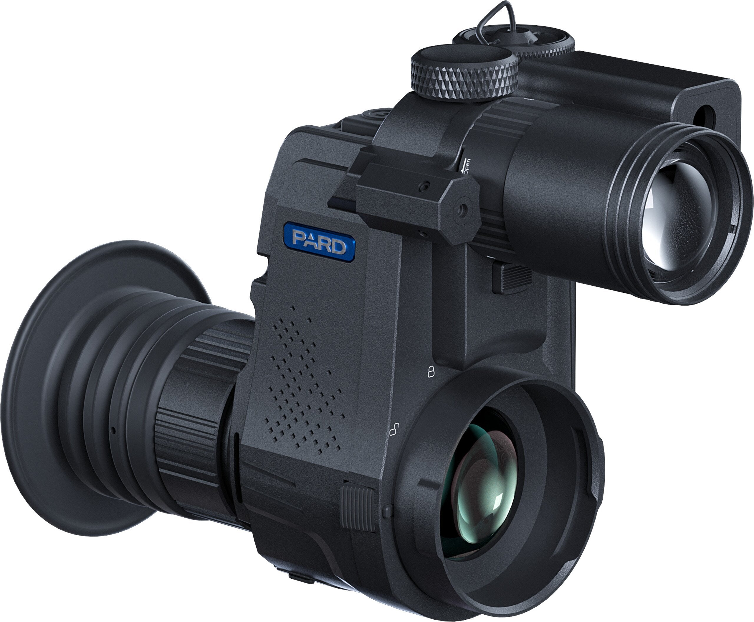 Pard NV007SP2 LRF Digitales Nachtsicht-Nachsatzgerät mit 4K-Sensor und Laser-Entfernungsmesser