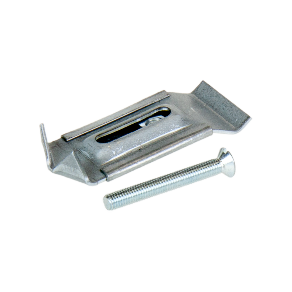 EUROHUNT Metall Gehörnklammern für Rehwild Trophäenmontage Set 5 Stück