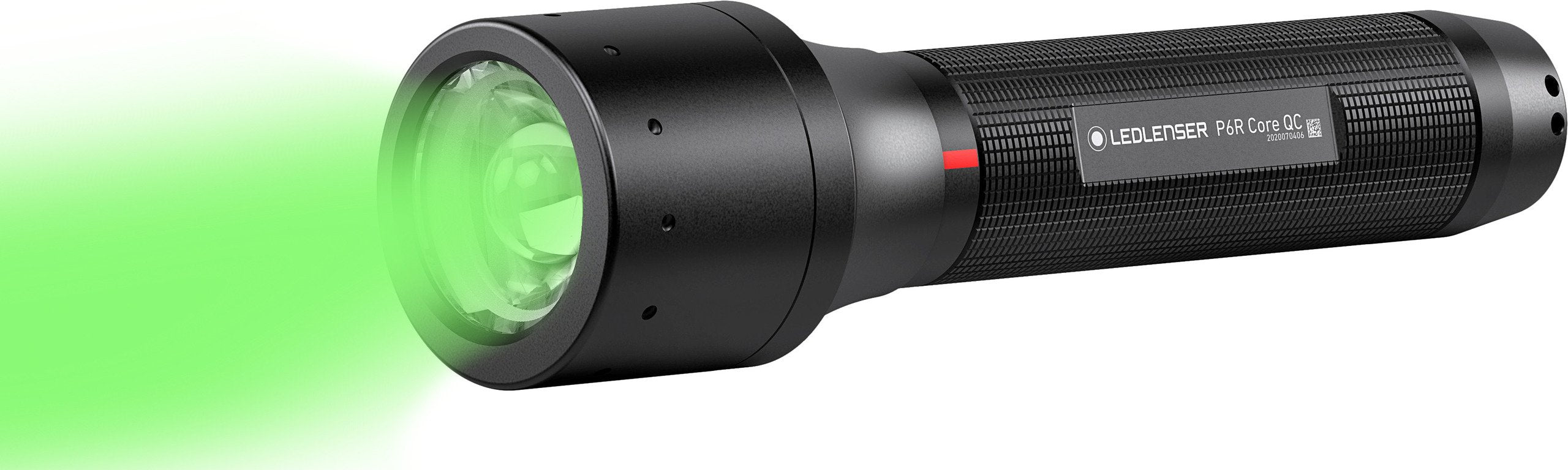 Ledlenser P6R Core QC: Robuste 4-Farb-LED-Taschenlampe für Jagd, Angeln & Outdoor