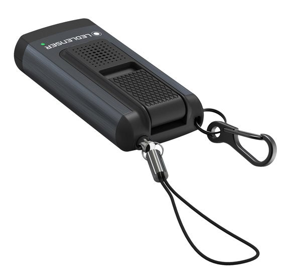 Ledlenser K6R Safety Schlüsselbundleuchte: Kompakt, 400 Lumen, USB-A aufladbar, mit Alarm