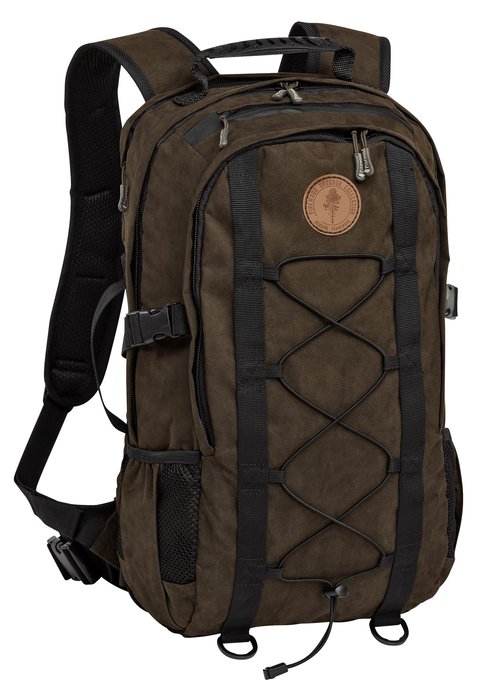 Pinewood Outdoor Rucksack 22L: Wasserabweisend, Ergonomisch, Wildlederoptik für Abenteuer