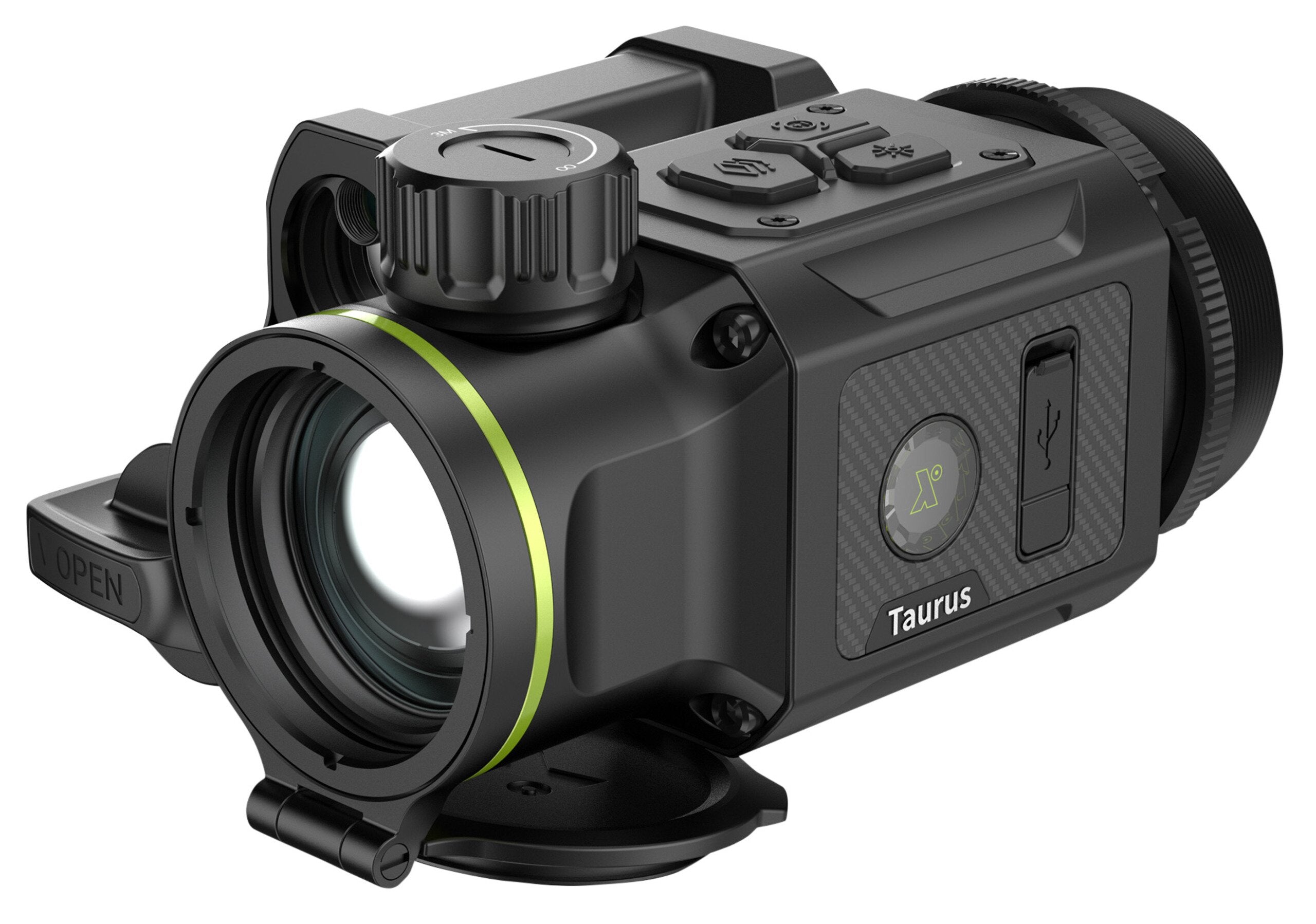 Pixfra Taurus T435 LRF Wärmebildgerät mit KI-Bild, Laser-Entfernungsmesser & VOx-Detektor